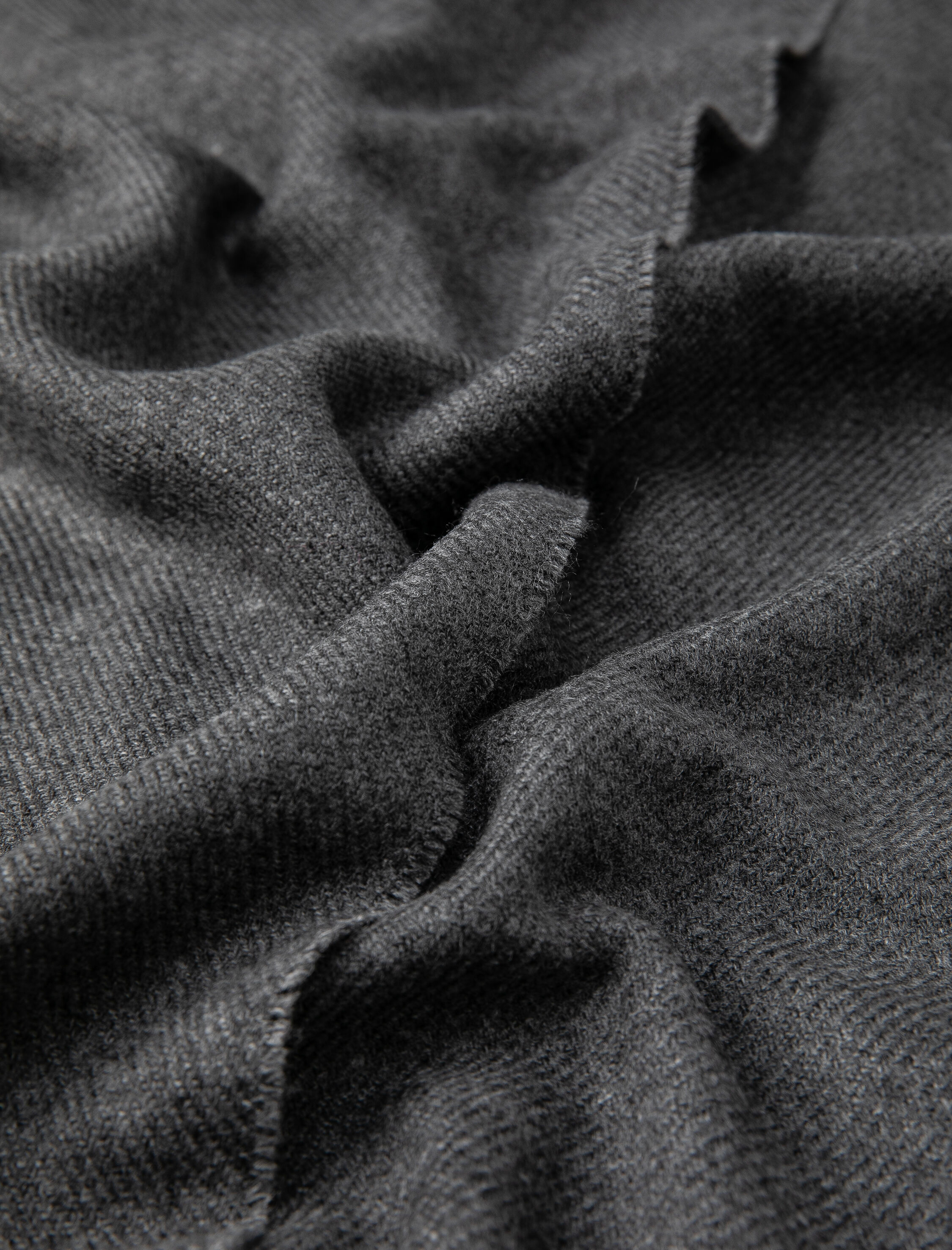  Erkek Basic Akrilik Atkı Püskül Detaylı