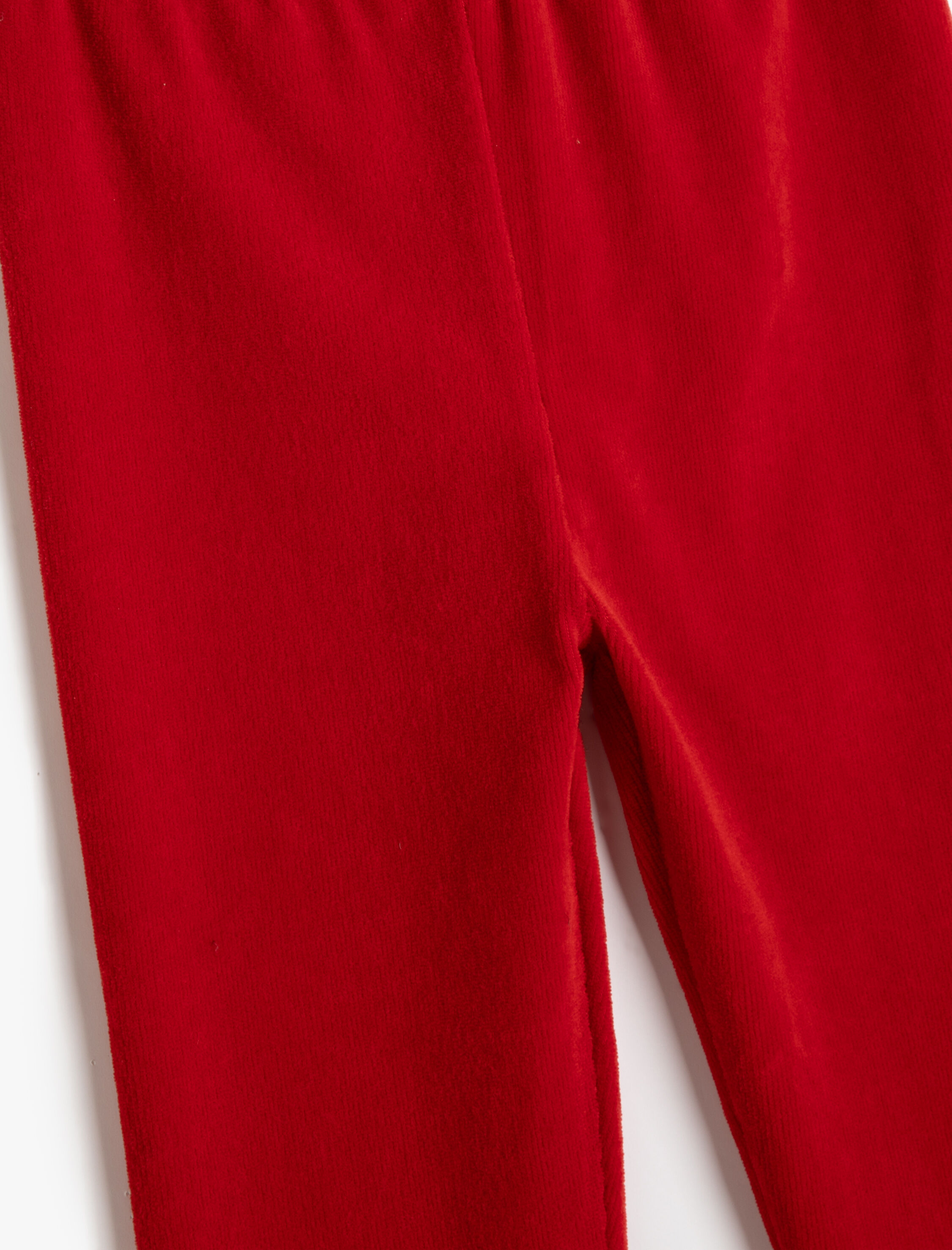  Kız Çocuk Basic Tayt Beli Lastikli