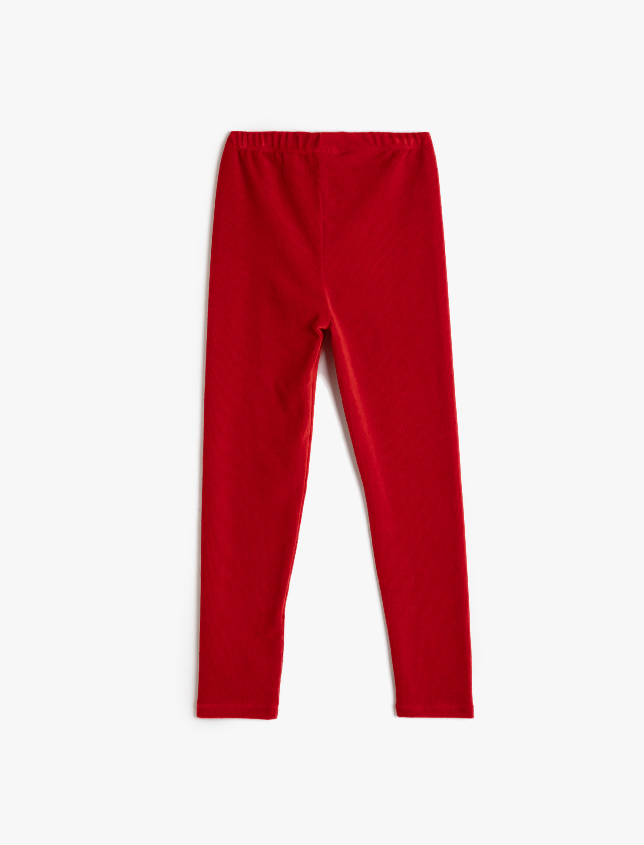  Kız Çocuk Basic Tayt Beli Lastikli