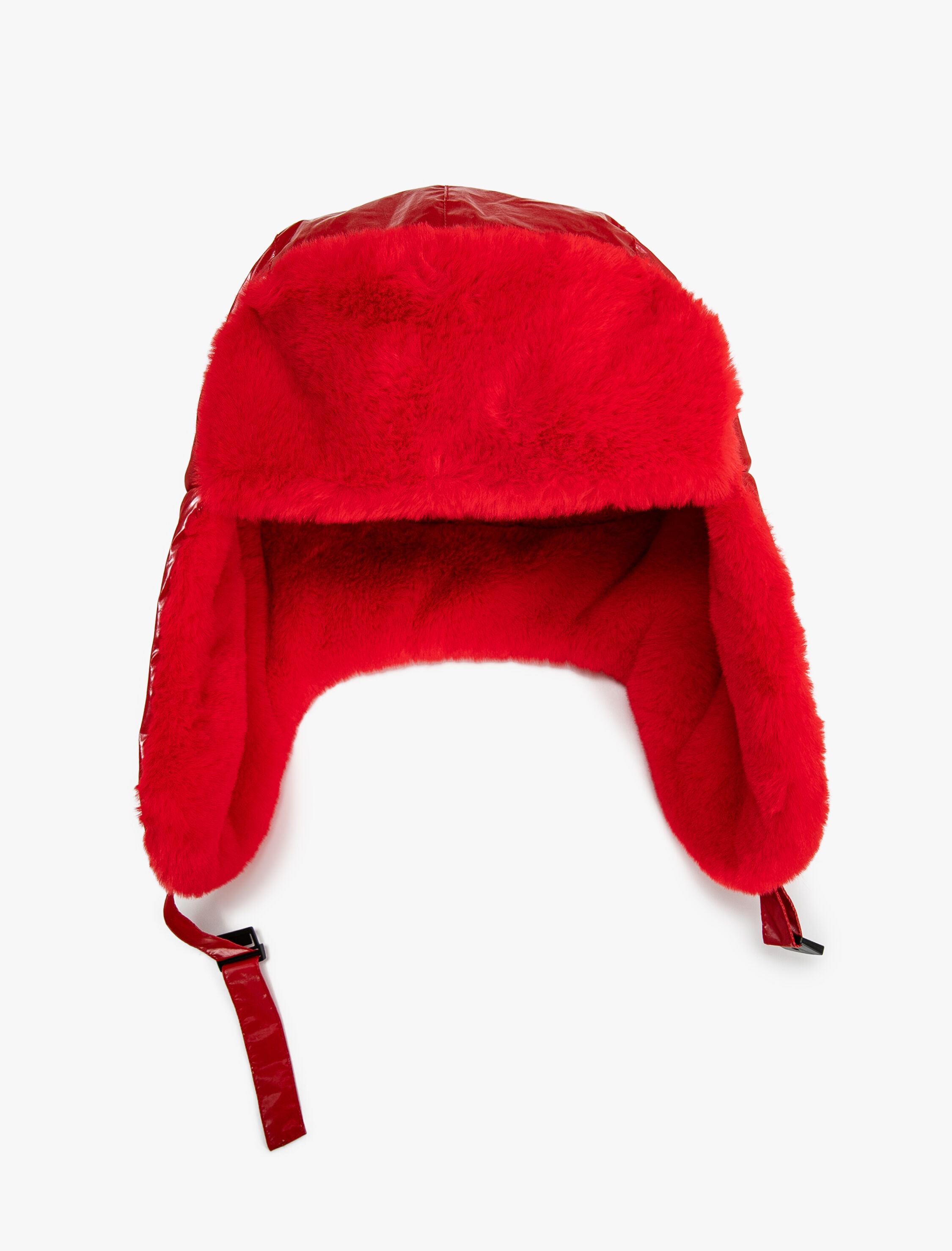 Kadın Pilot Şapka Suni Kürk Detaylı Kulak Kapaklı Su İtici