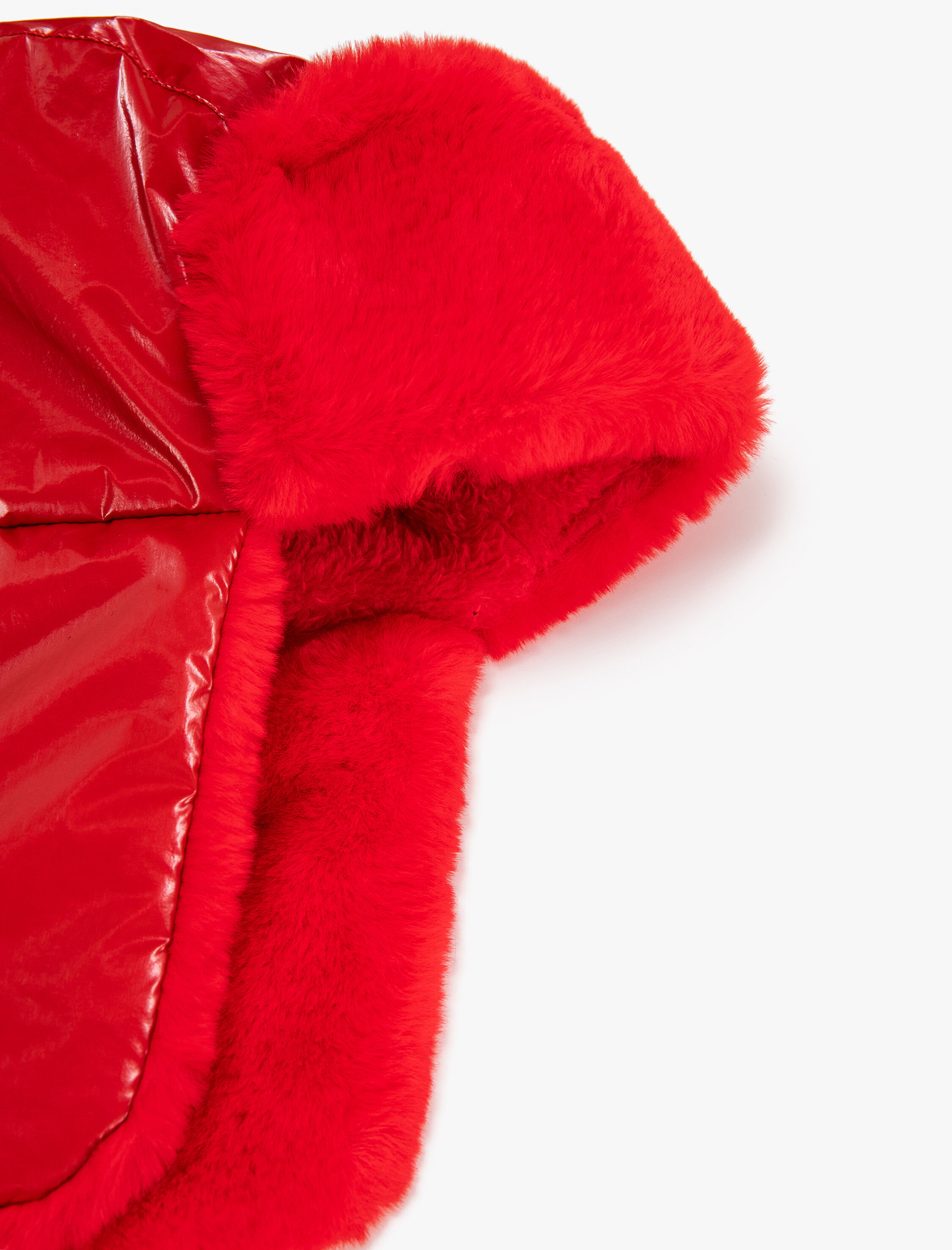 Kadın Pilot Şapka Suni Kürk Detaylı Kulak Kapaklı Su İtici