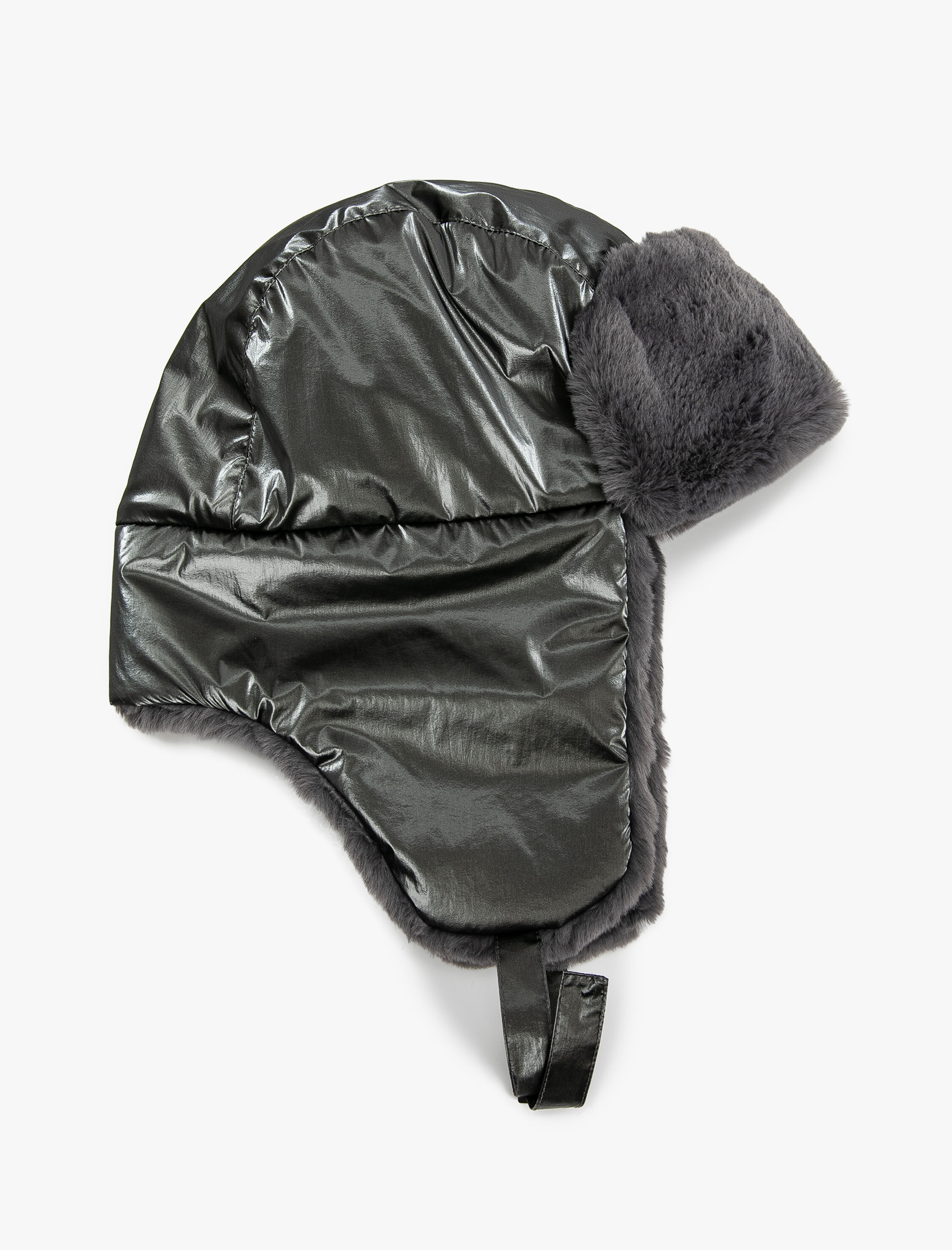 Kadın Pilot Şapka Suni Kürk Detaylı Kulak Kapaklı Su İtici