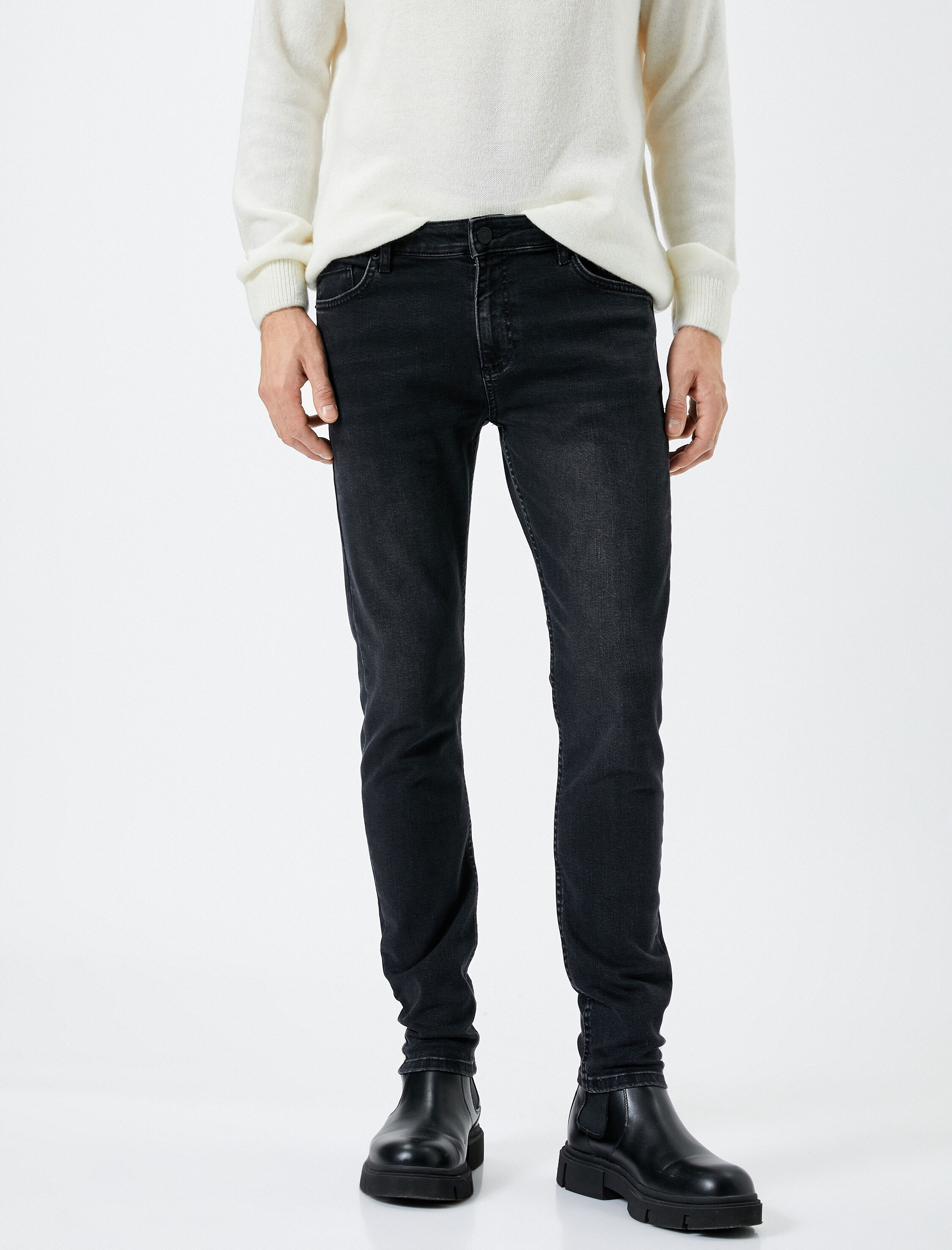   Skinny Fit Kot Pantolon - Michael Jean