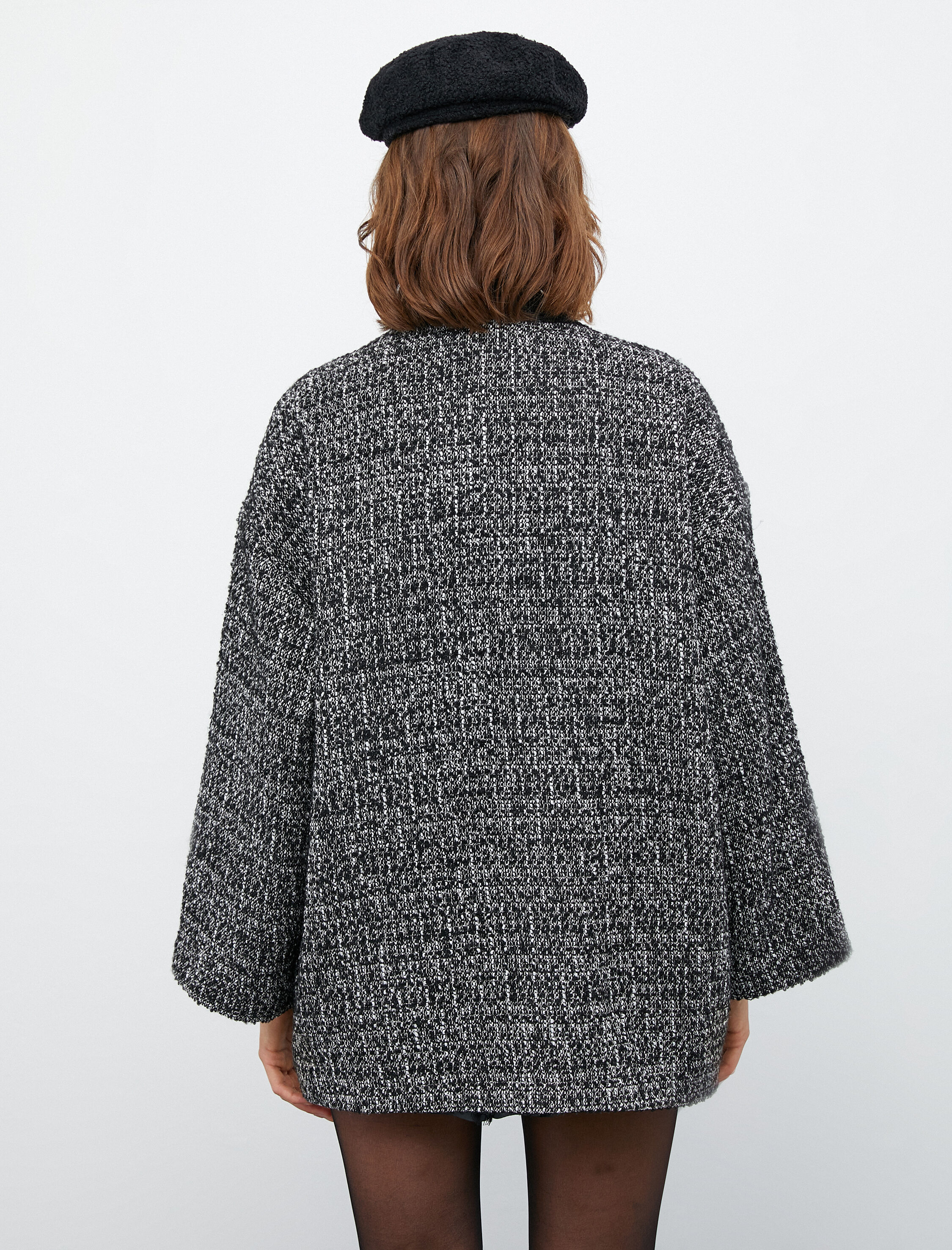   Melis Ağazat X Koton - Tüvit Cep Detaylı Kimono