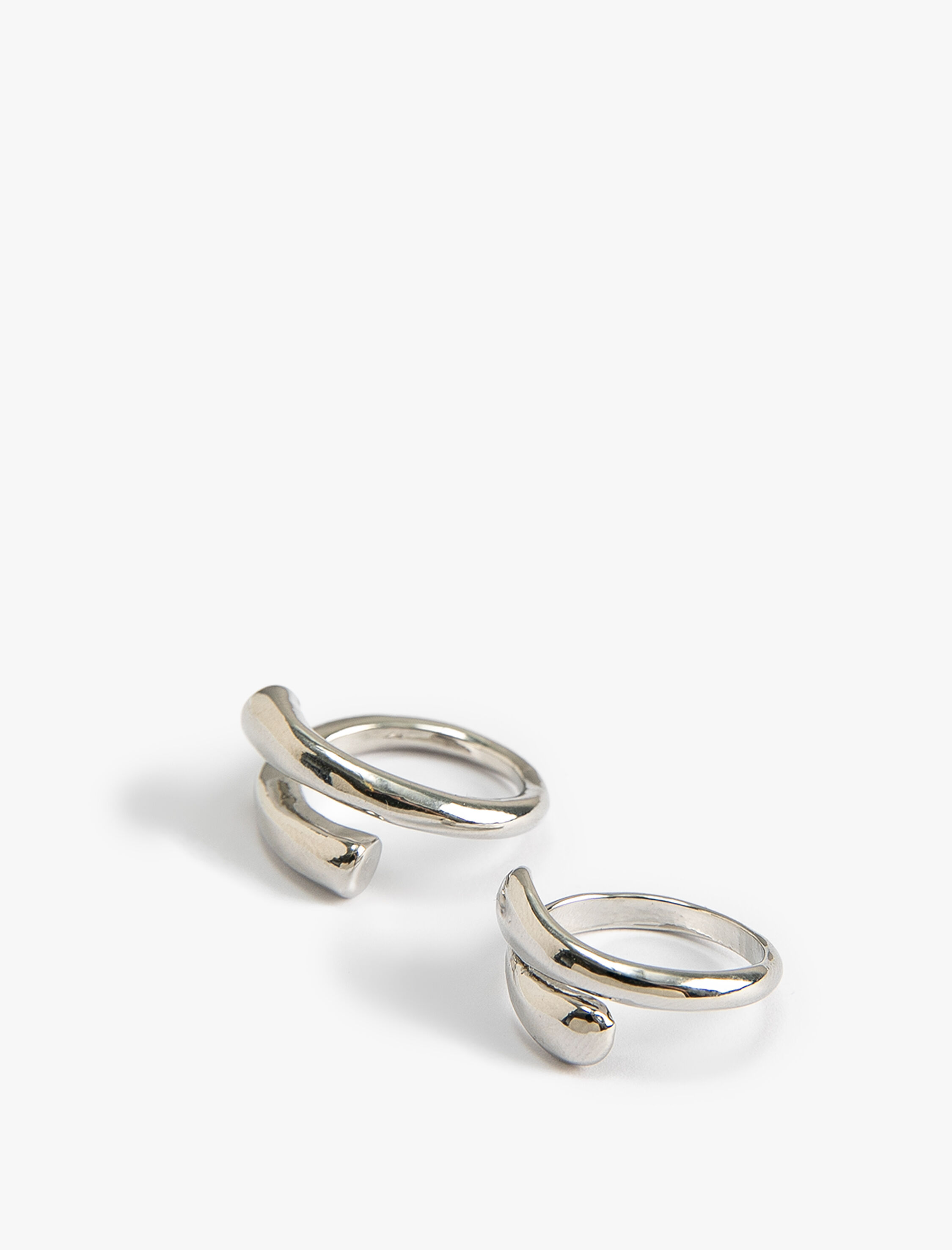  Kadın Yüzük Seti 2'li Metal