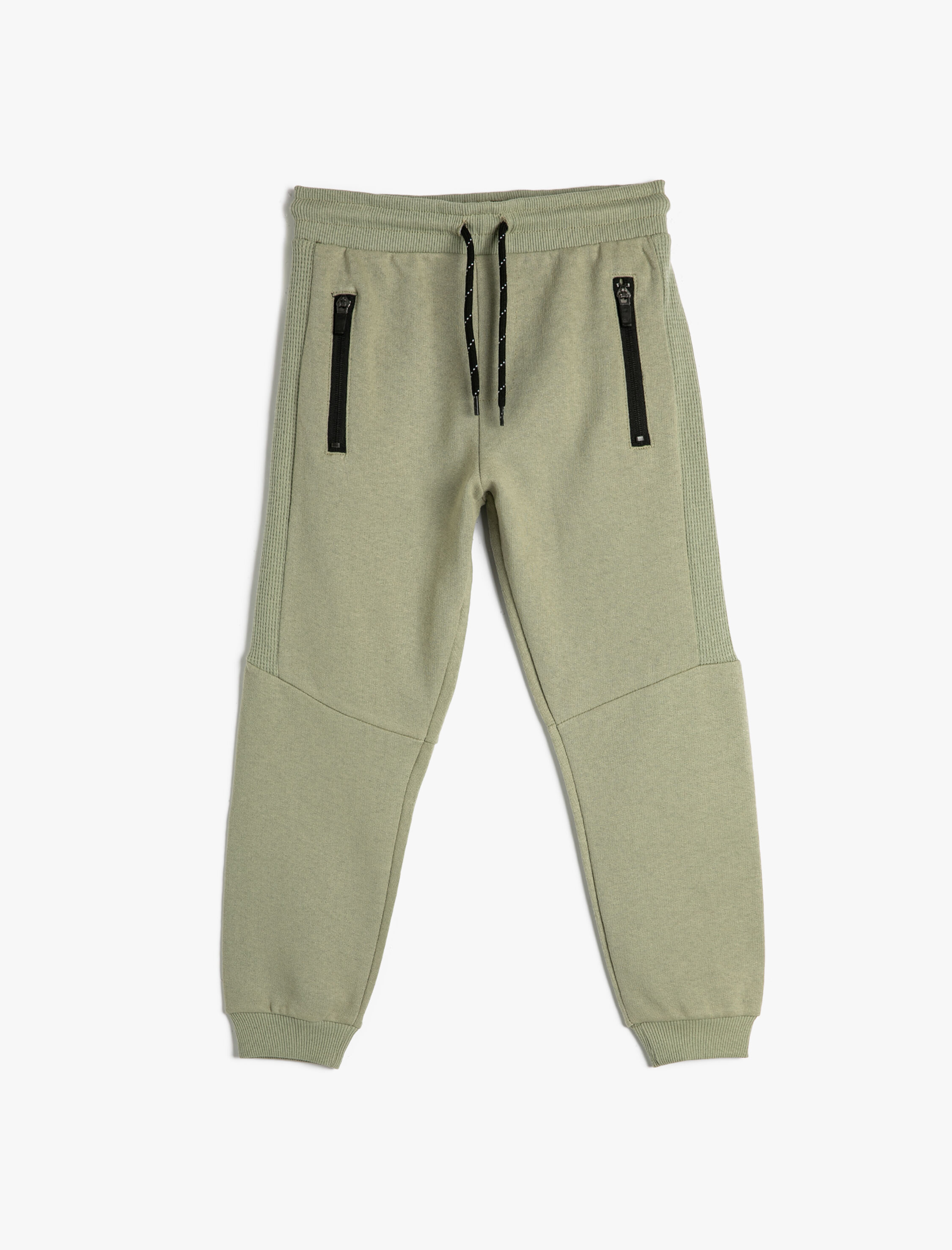  Erkek Çocuk Jogger Eşofman Altı Cepli Beli Bağlamalı Şardonlu Pamuklu