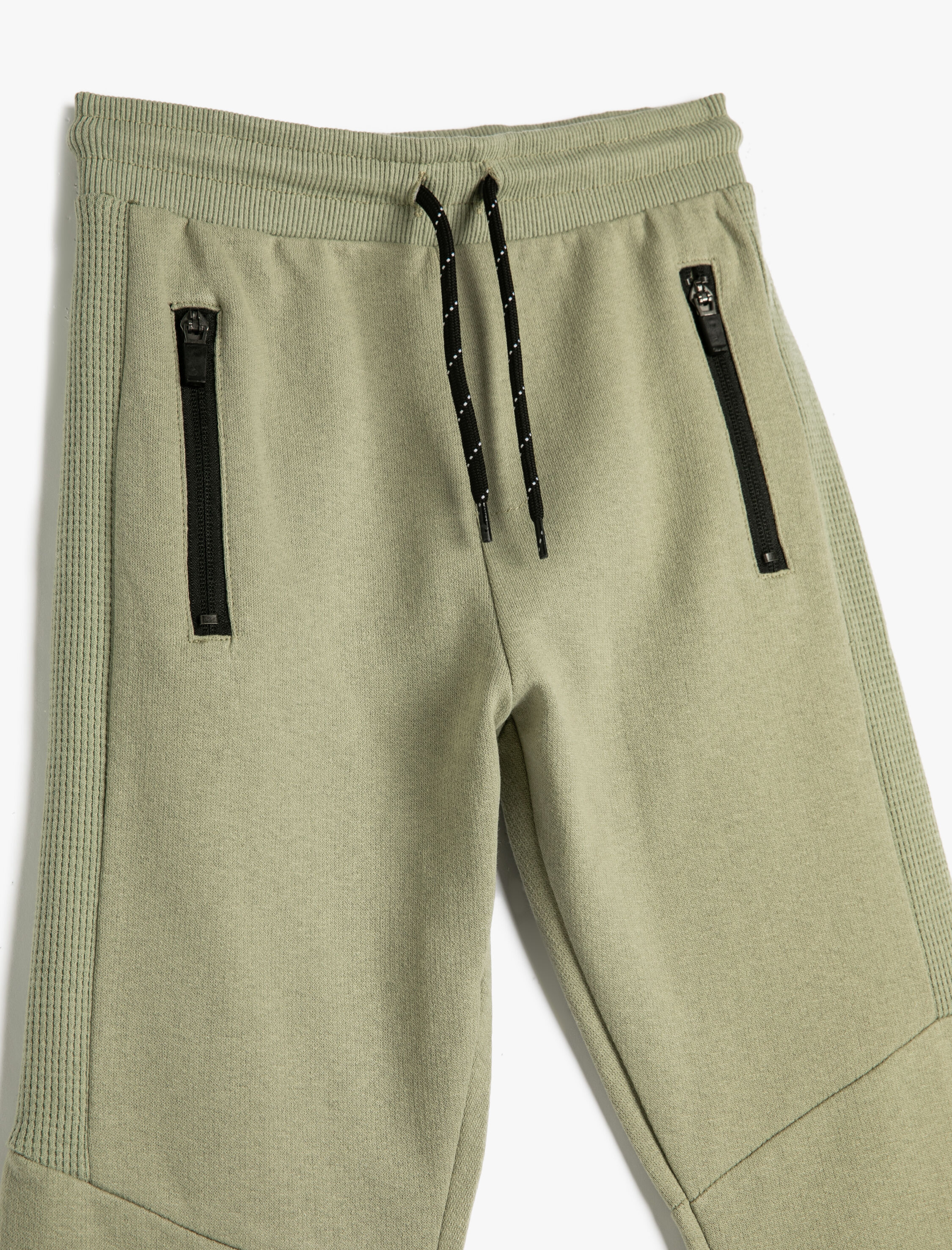  Erkek Çocuk Jogger Eşofman Altı Cepli Beli Bağlamalı Şardonlu Pamuklu