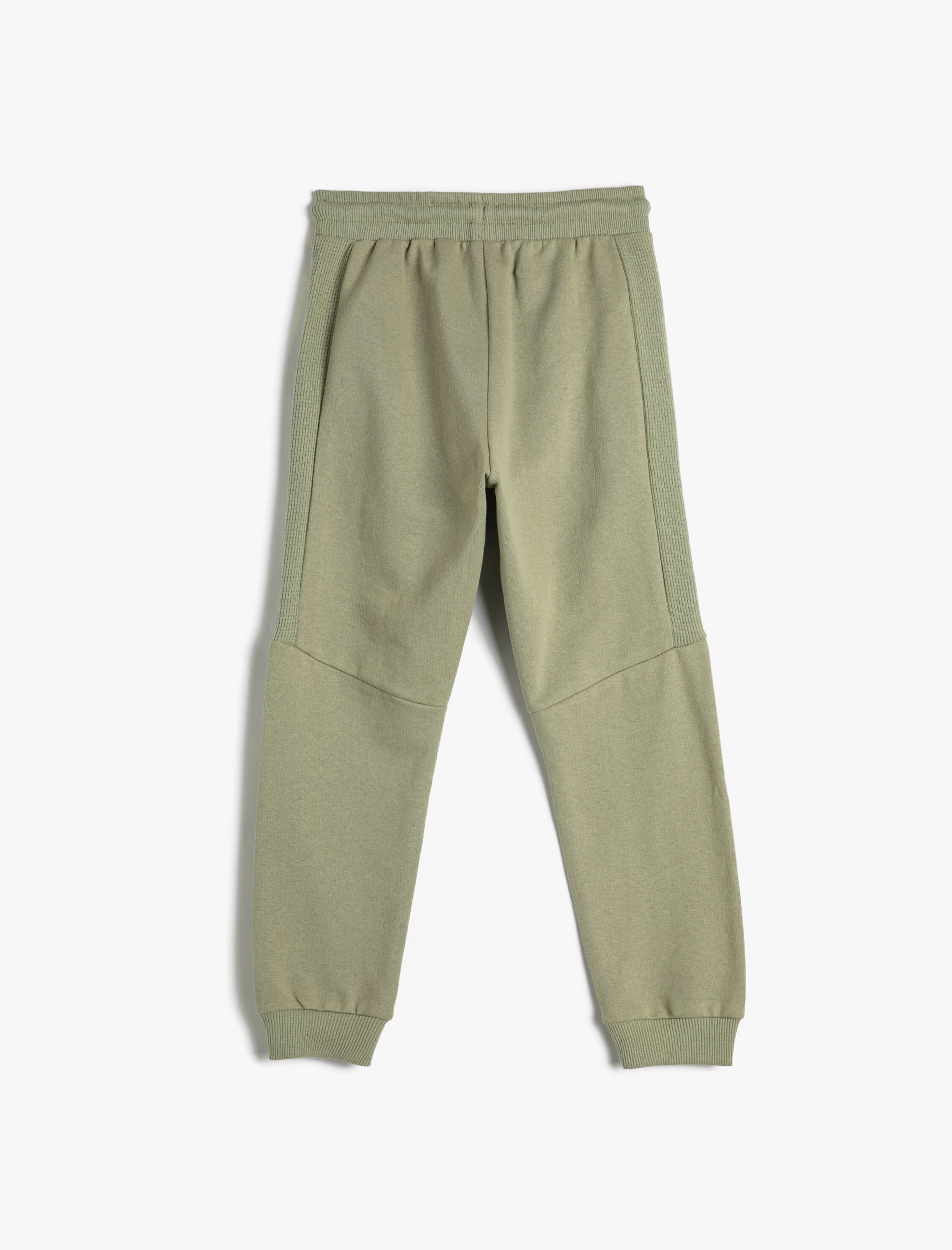  Erkek Çocuk Jogger Eşofman Altı Cepli Beli Bağlamalı Şardonlu Pamuklu