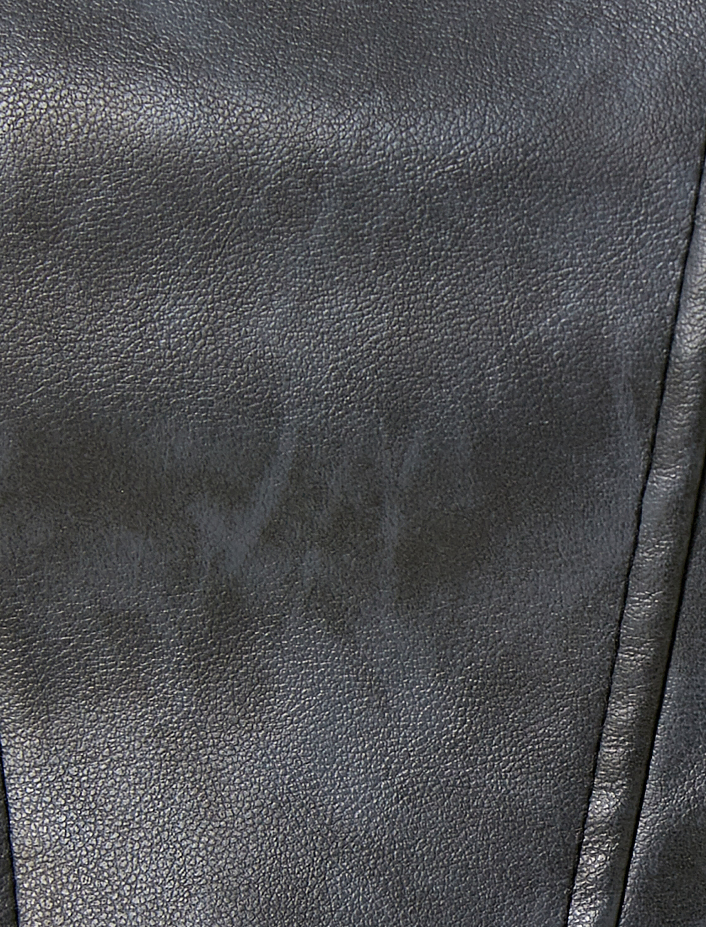   Eskitilmiş Deri Görünümlü Crop Üst Korse Görünümlü Askılı