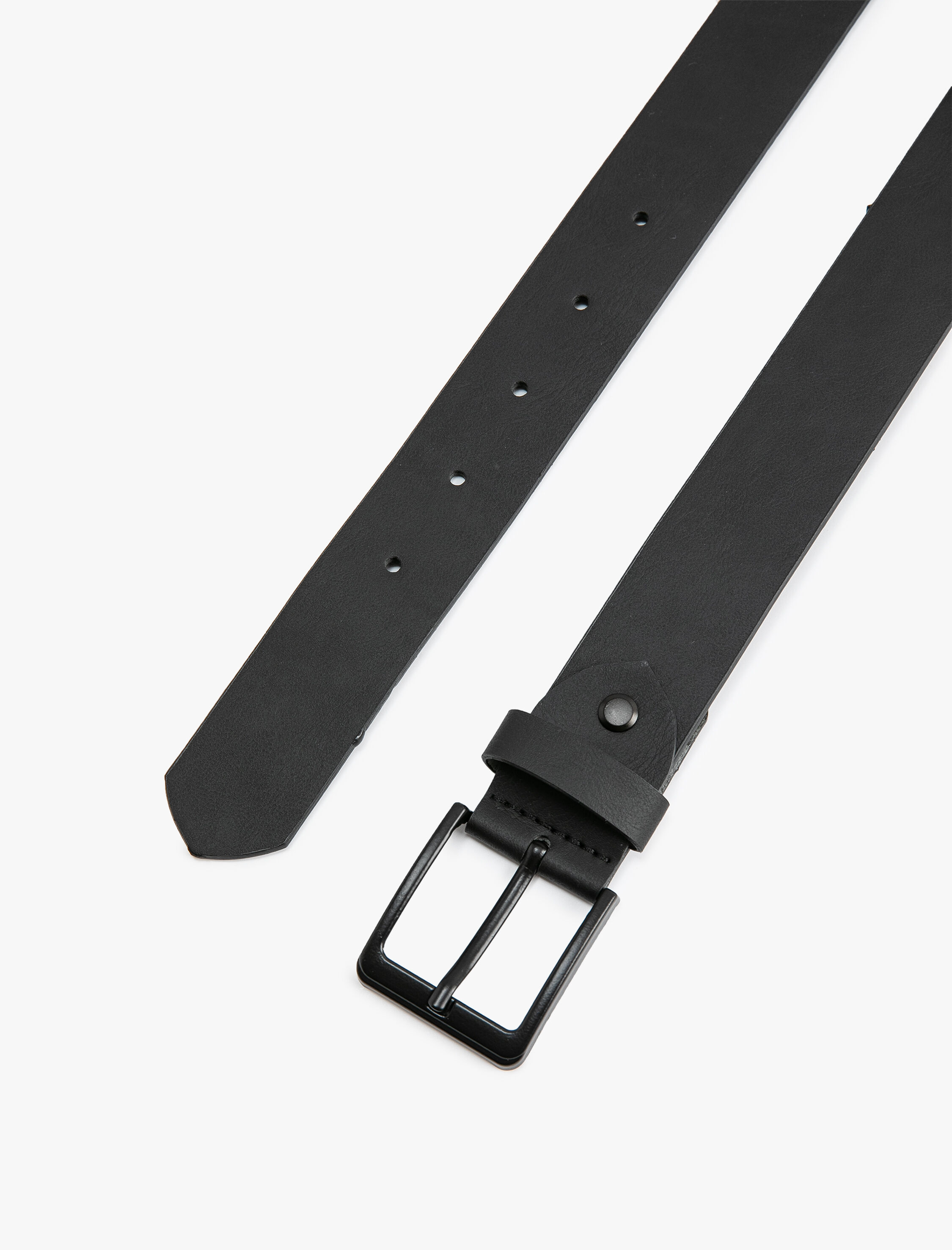  Erkek Kemer Deri Görünümlü Toka Detaylı