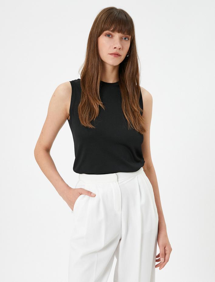  Triko Atlet Basic Bisiklet Yaka