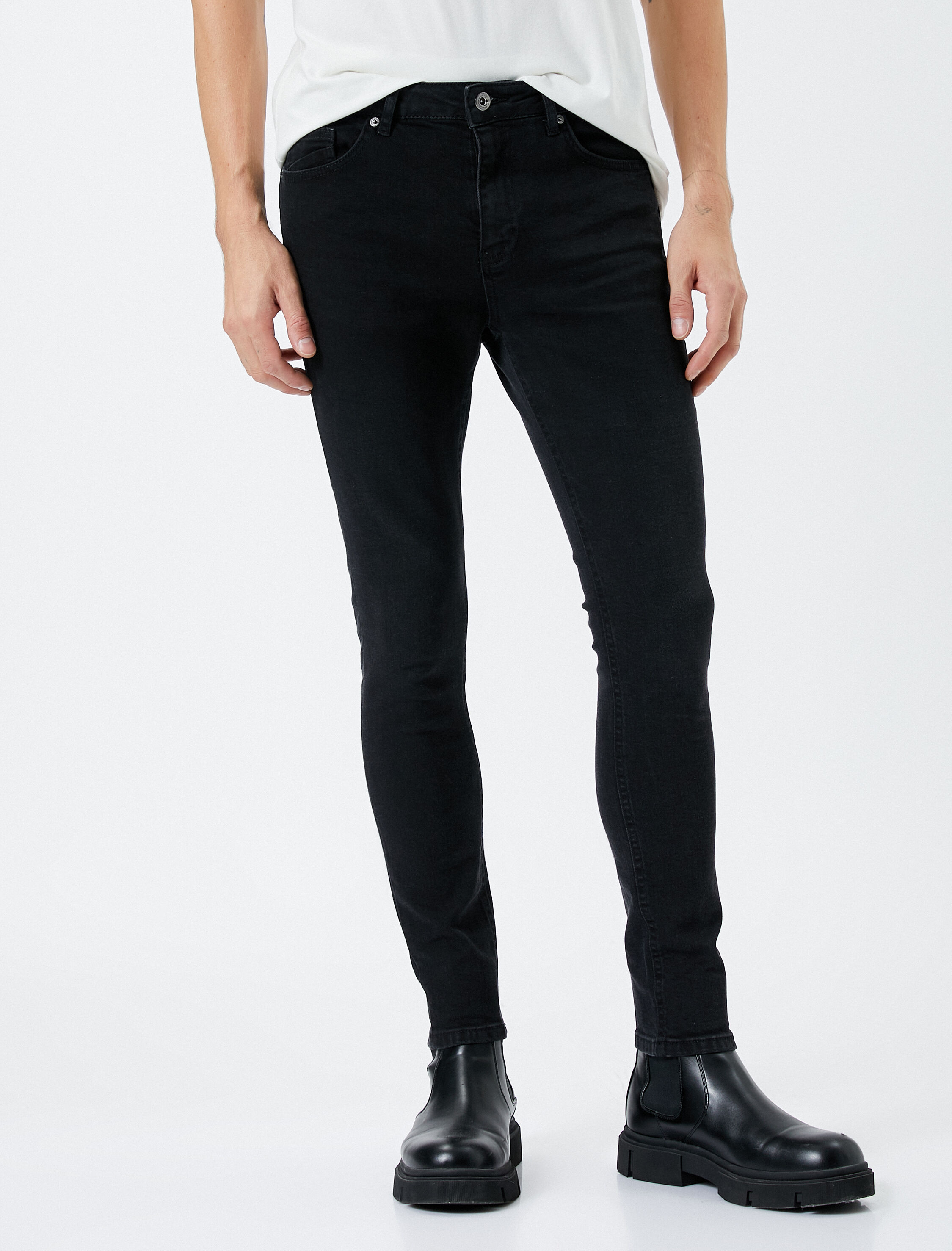   Super Skinny Fit Kot Pantolon - Justin Jean