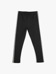 Basic Tayt Cep Detaylı Fitilli Beli Lastikli