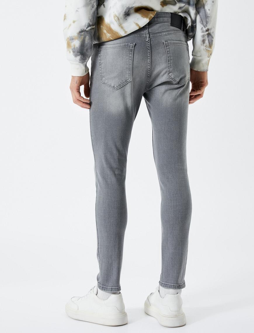   Super Skinny Fit Kot Pantolon - Justin Jean