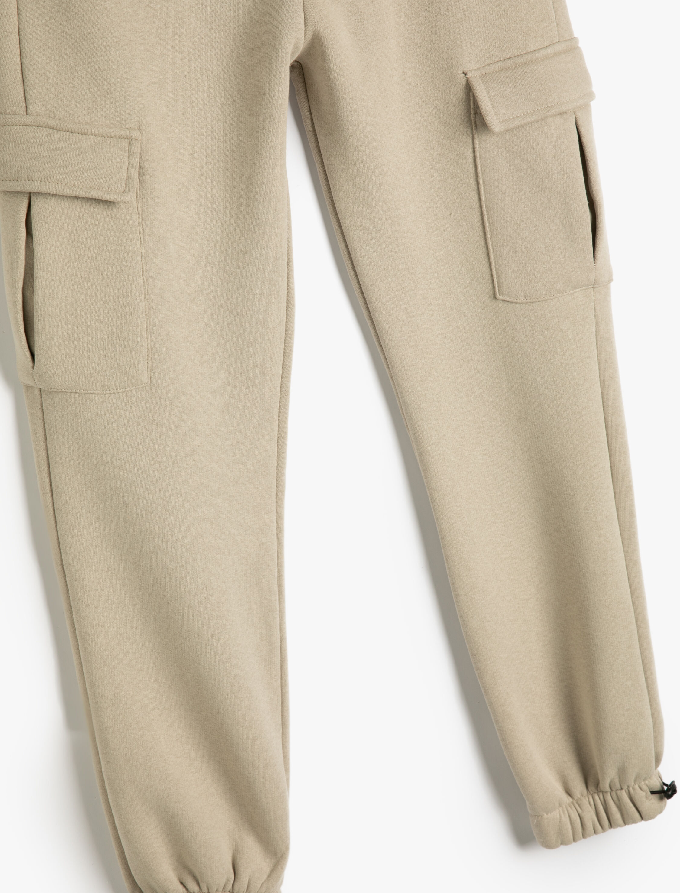  Erkek Çocuk Jogger Eşofman Altı Cepli Beli Bağlamalı Şardonlu Pamuklu