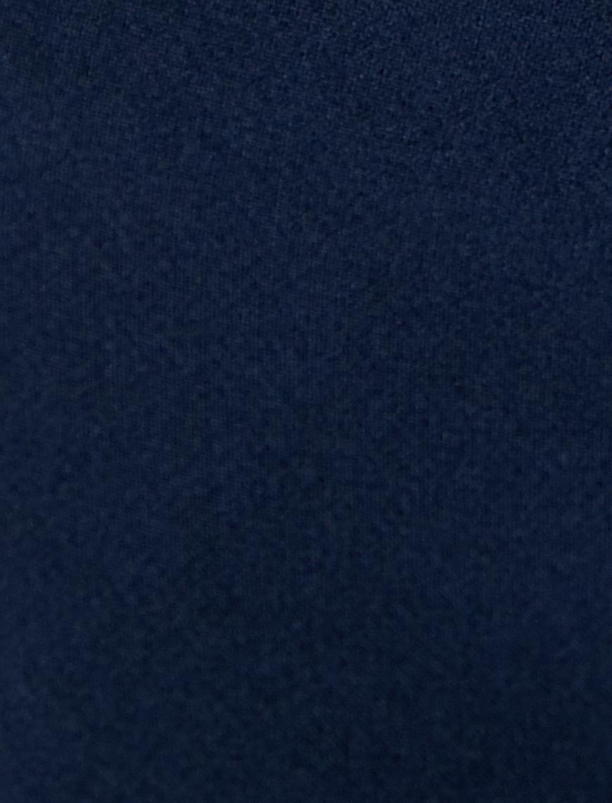   Kumaş Pantolon Yüksek Bel Nervürlü Cep Detaylı