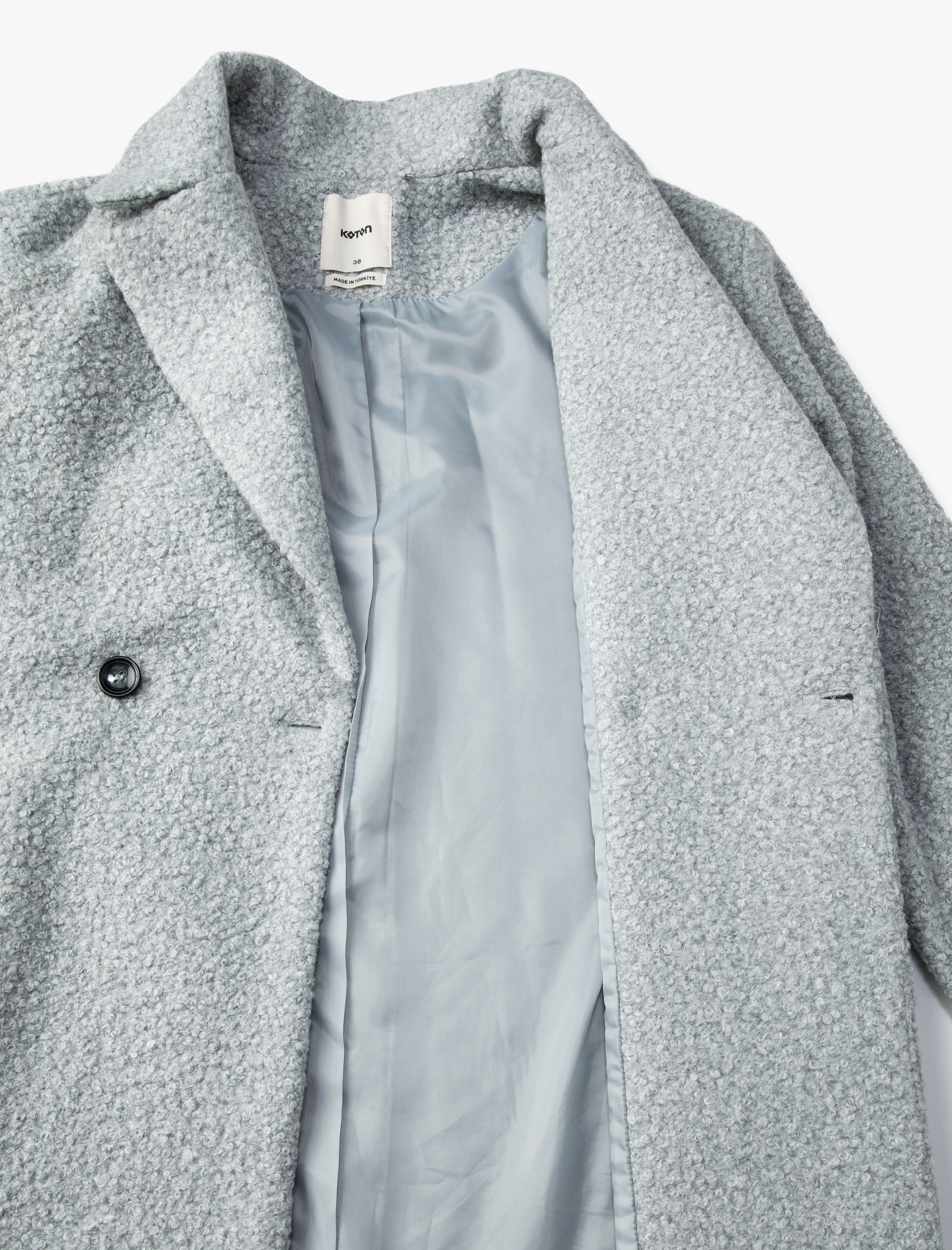   Buklet Kaban Kruvaze Düğmeli Cepli