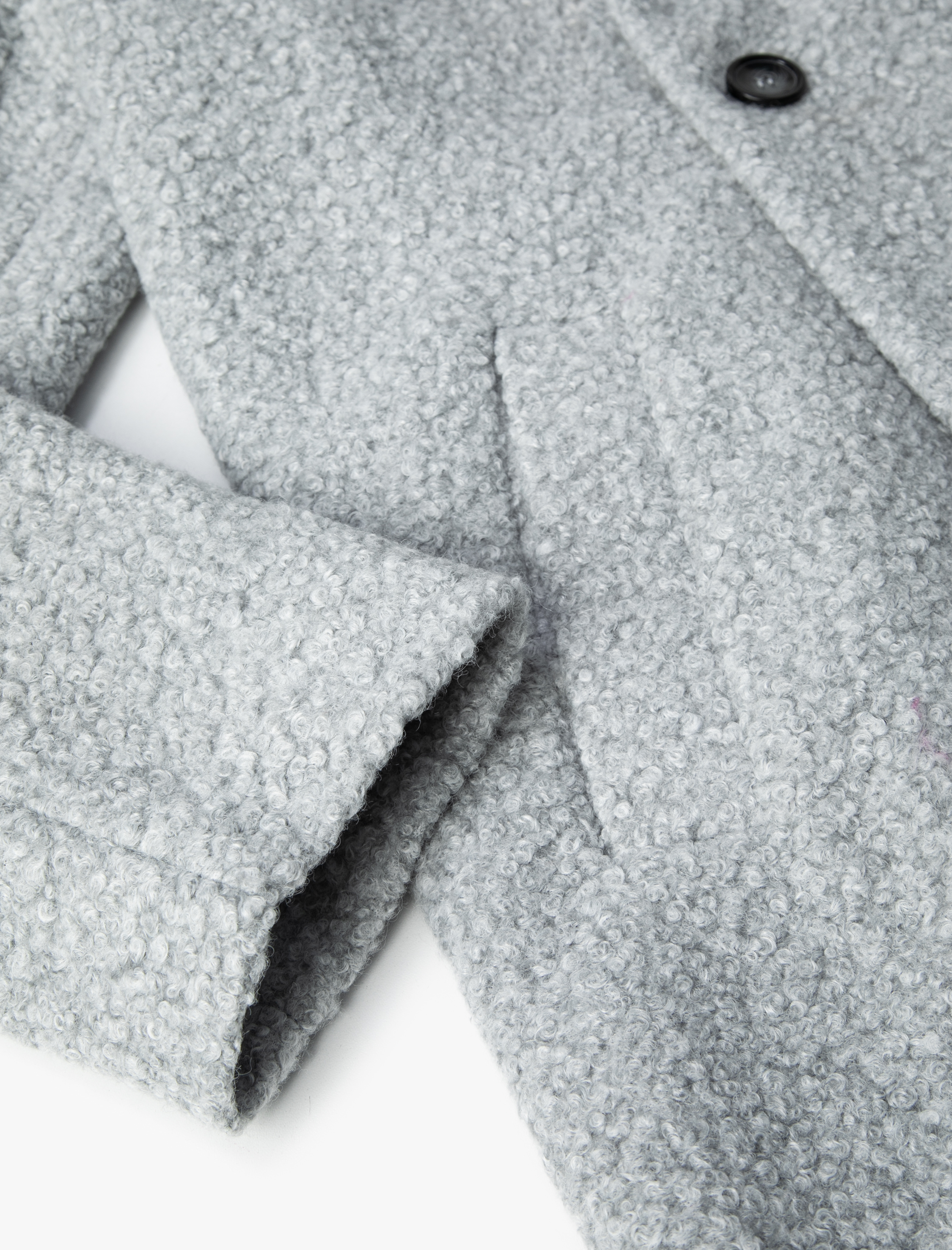   Buklet Kaban Kruvaze Düğmeli Cepli