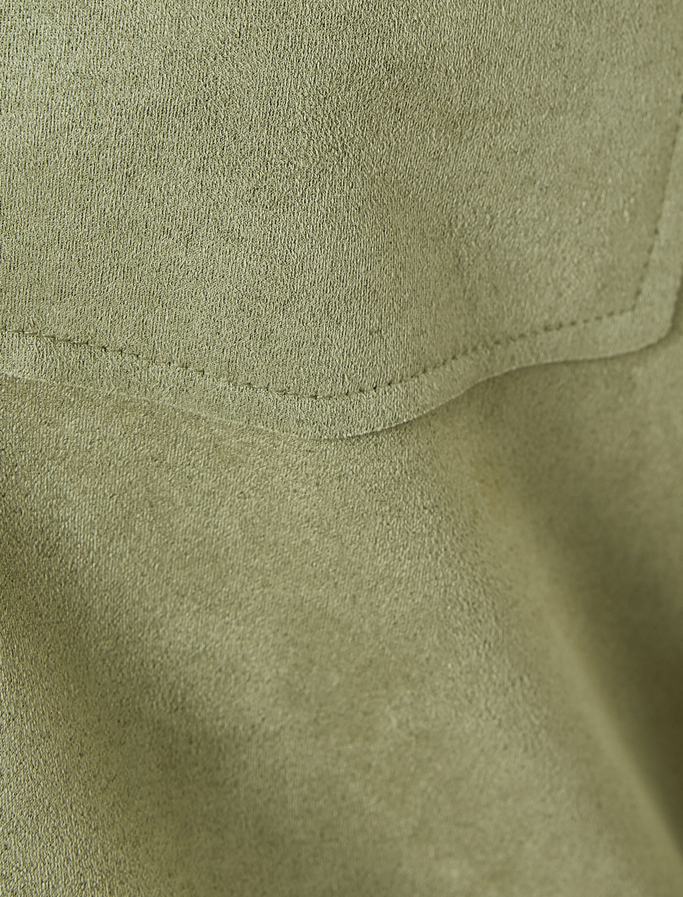   Biker Ceket Süet Görünümlü Kapaklı Cepli Çıtçıt Düğmeli