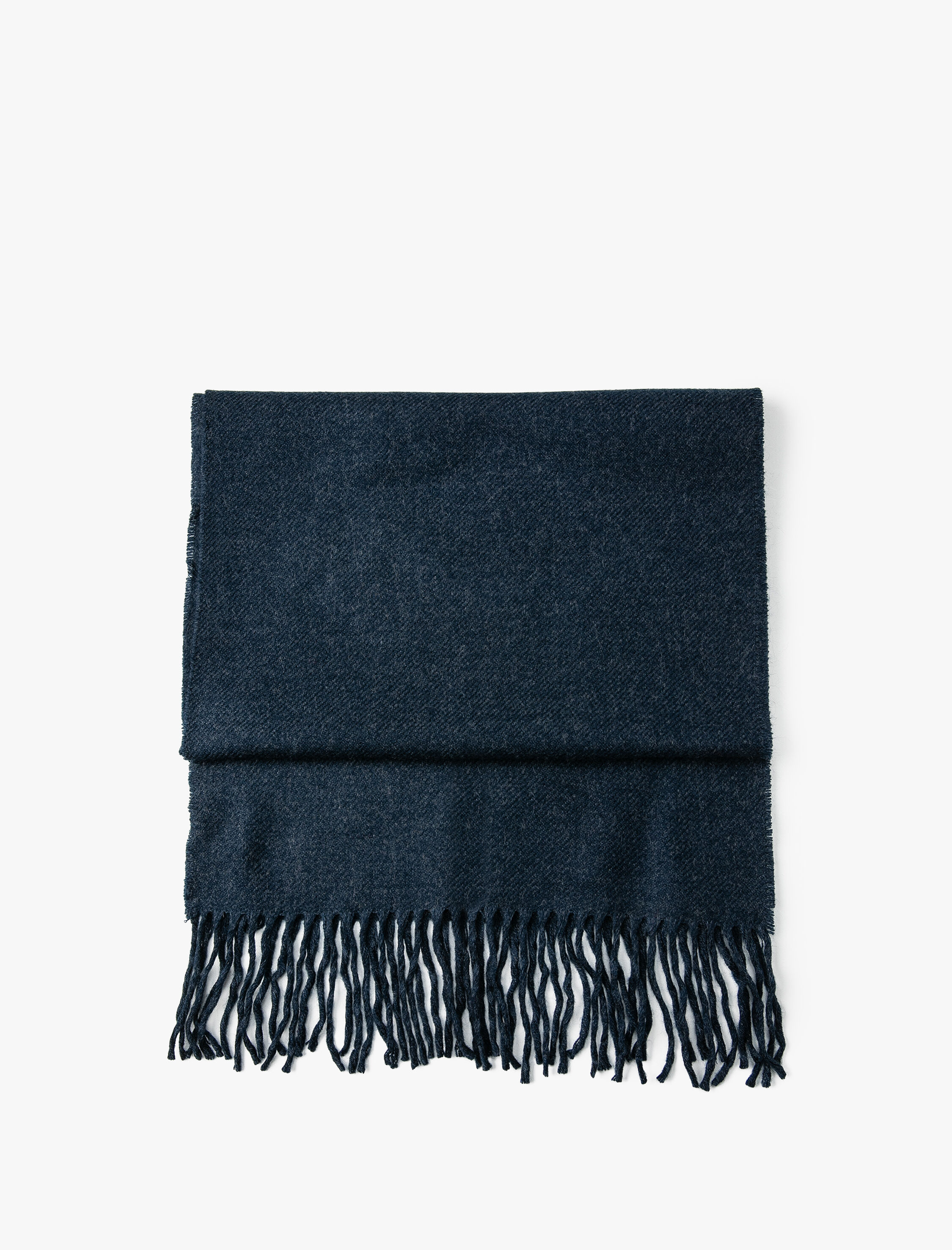  Erkek Basic Akrilik Atkı Püskül Detaylı