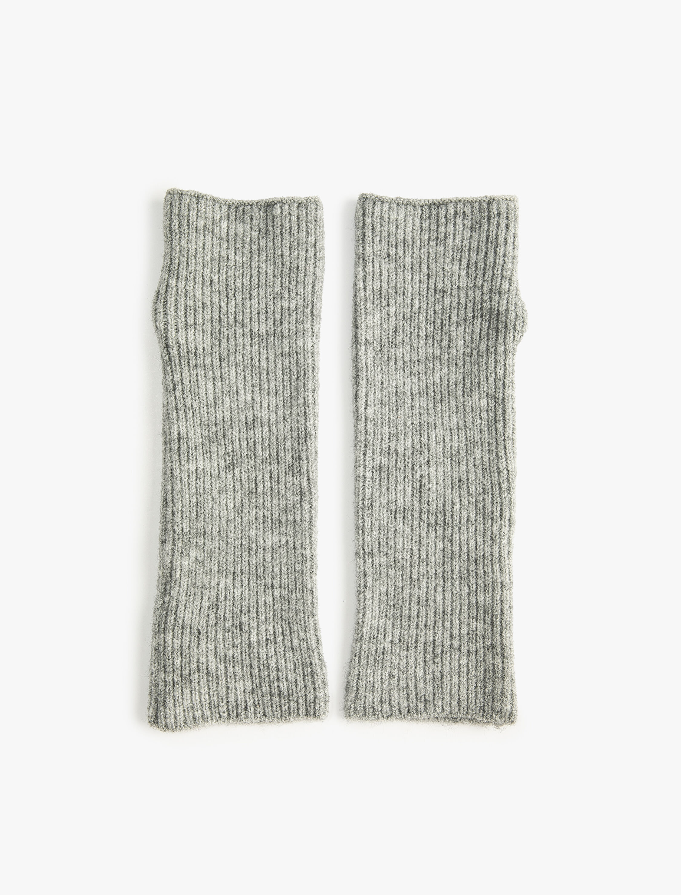  Kadın Parmaksız Eldiven Lastikli Örgü