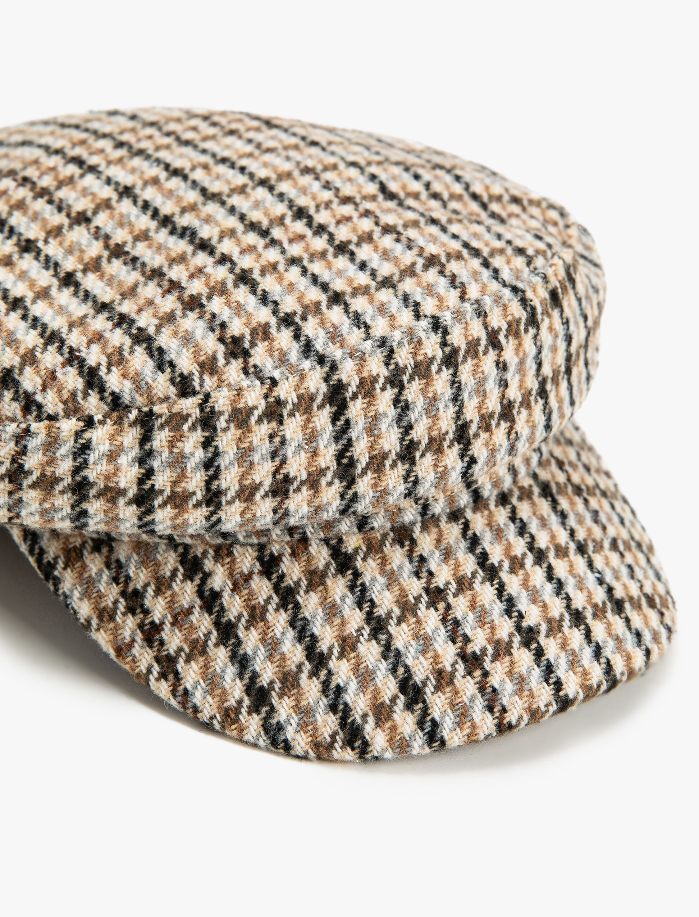 Kadın Kasket Şapka Desenli