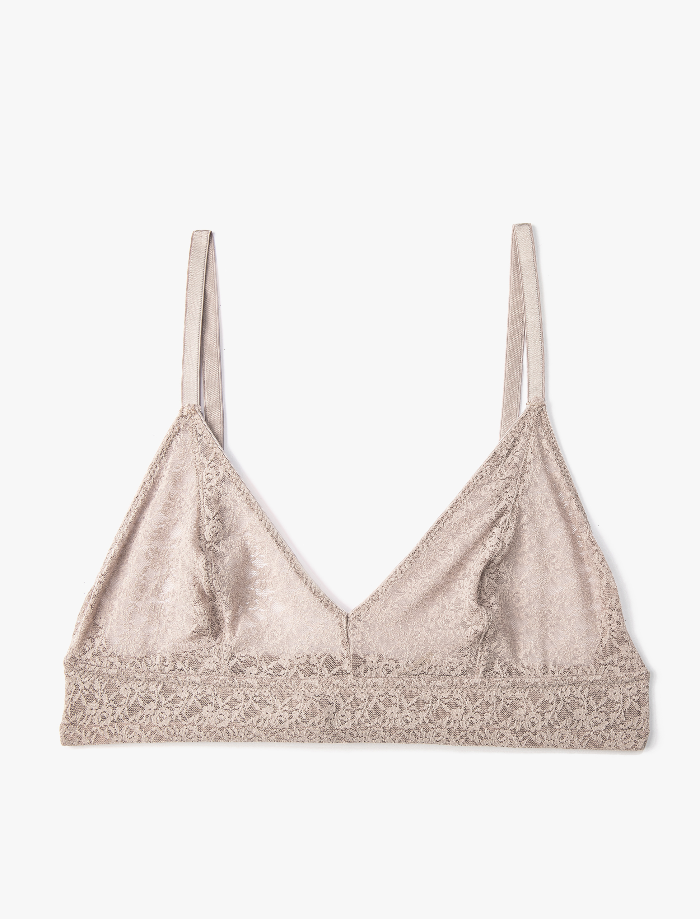   Balensiz Sütyen Dantelli Dolgusuz İnce Askılı