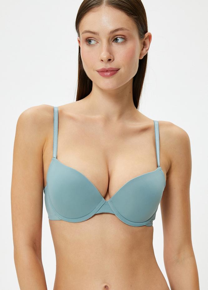  Push Up Sütyen Destekli Dolgulu Balenli Basic