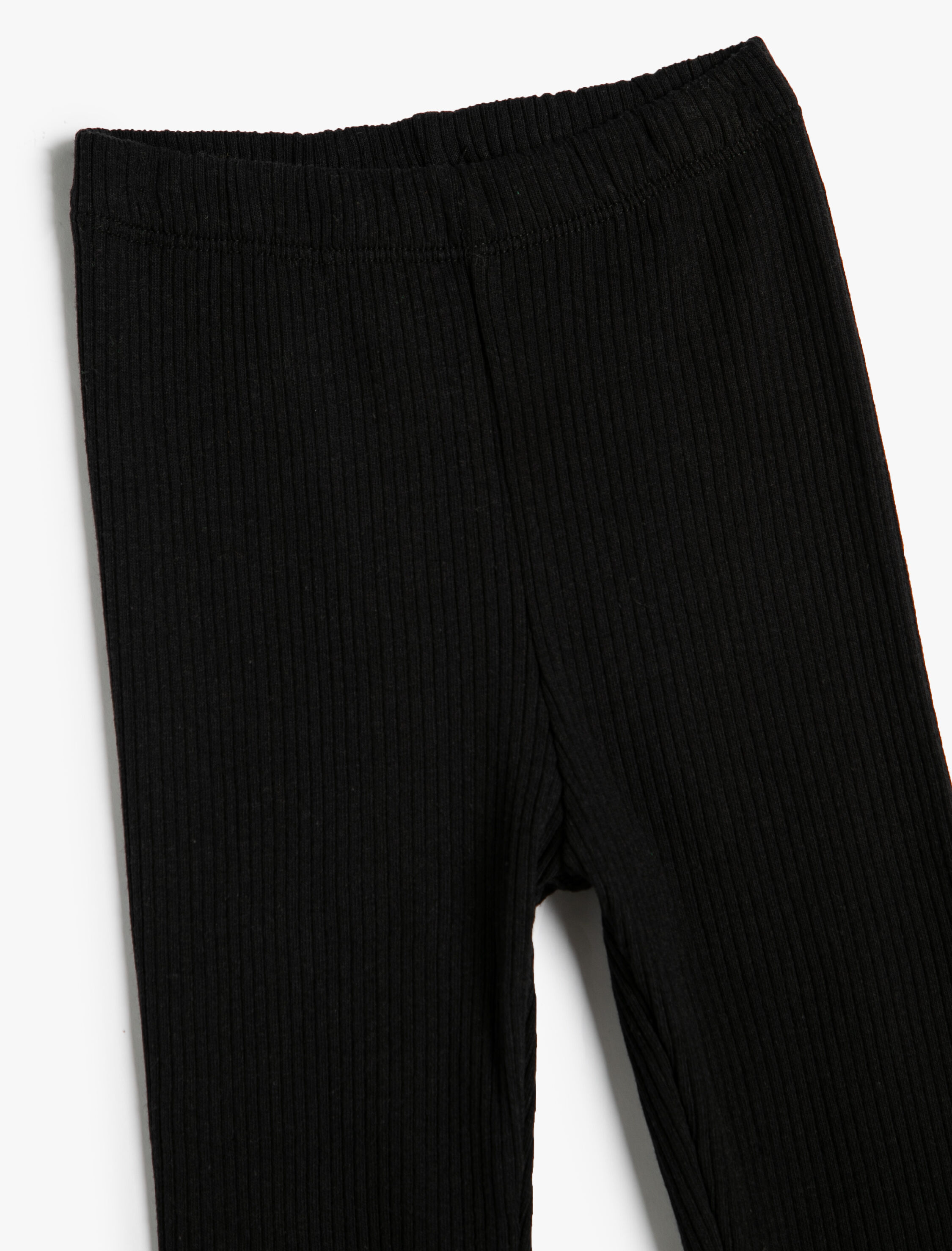  Kız Çocuk Basic Tayt Ribanalı Beli Lastikli Yumuşak Dokulu