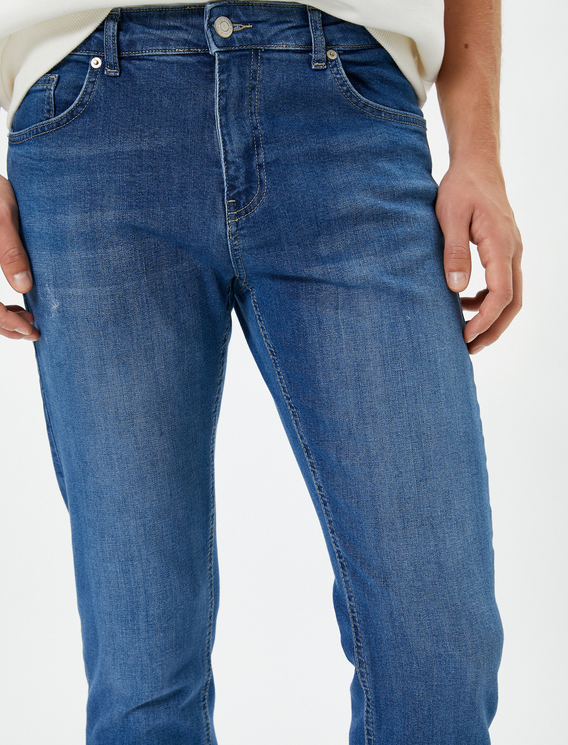   Skinny Fit Kot Pantolon - Michael Jean