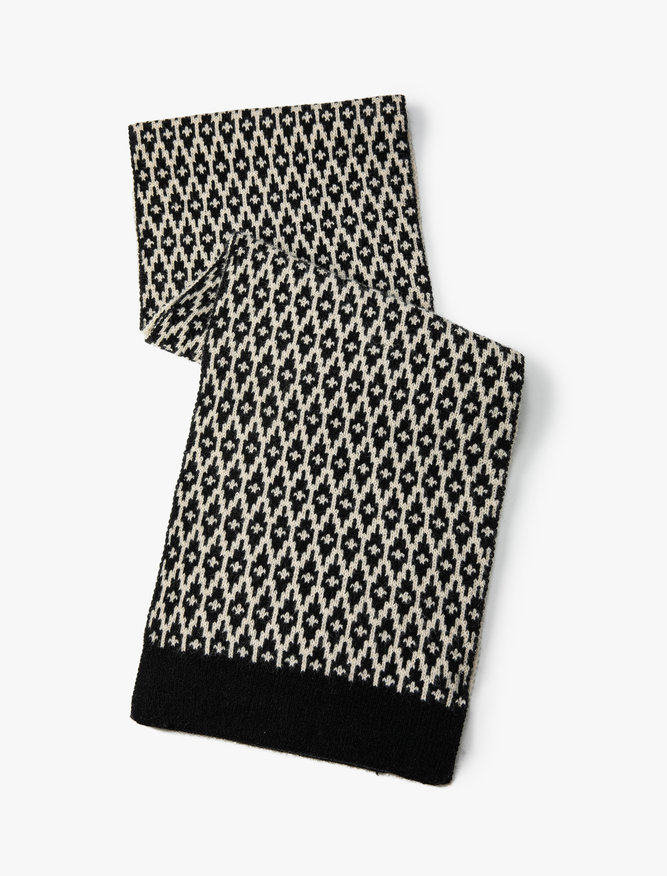  Kadın Örgü Atkı Desenli