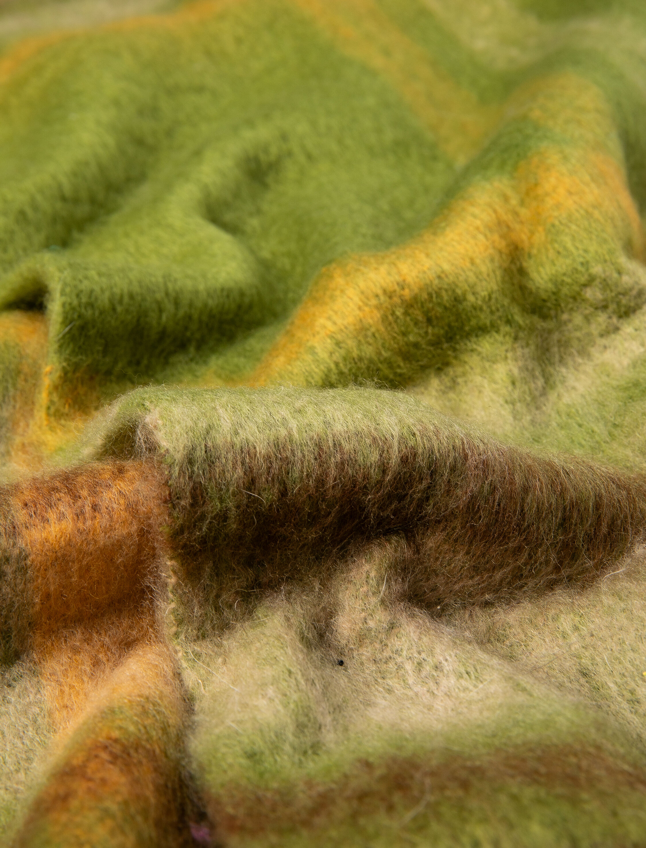  Kadın Atkı Kareli Yumuşak Dokulu Püsküllü