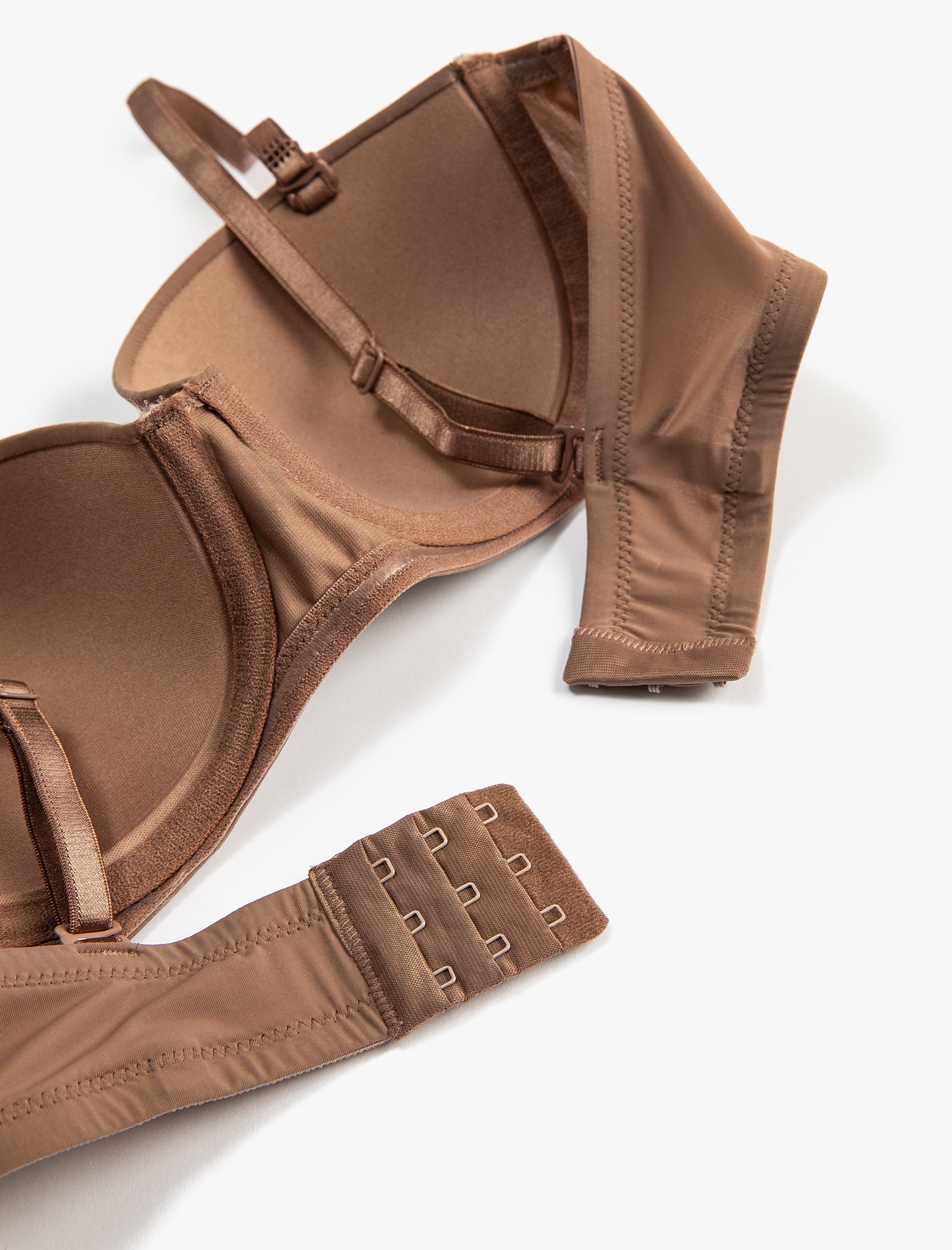   Balenli Askısız Sütyen Dolgusuz Kaplı Basic