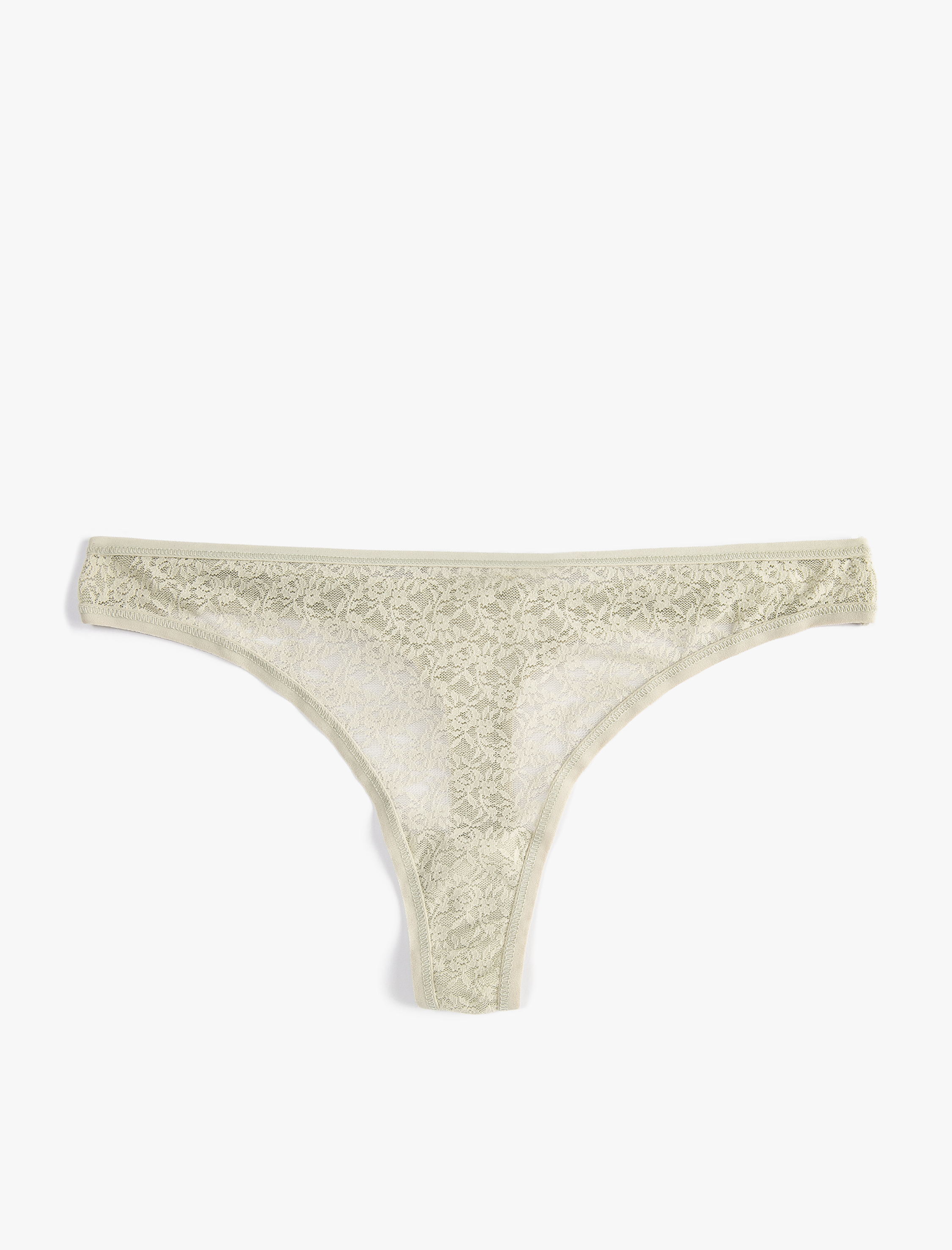   String Külot Dantelli Normal Bel