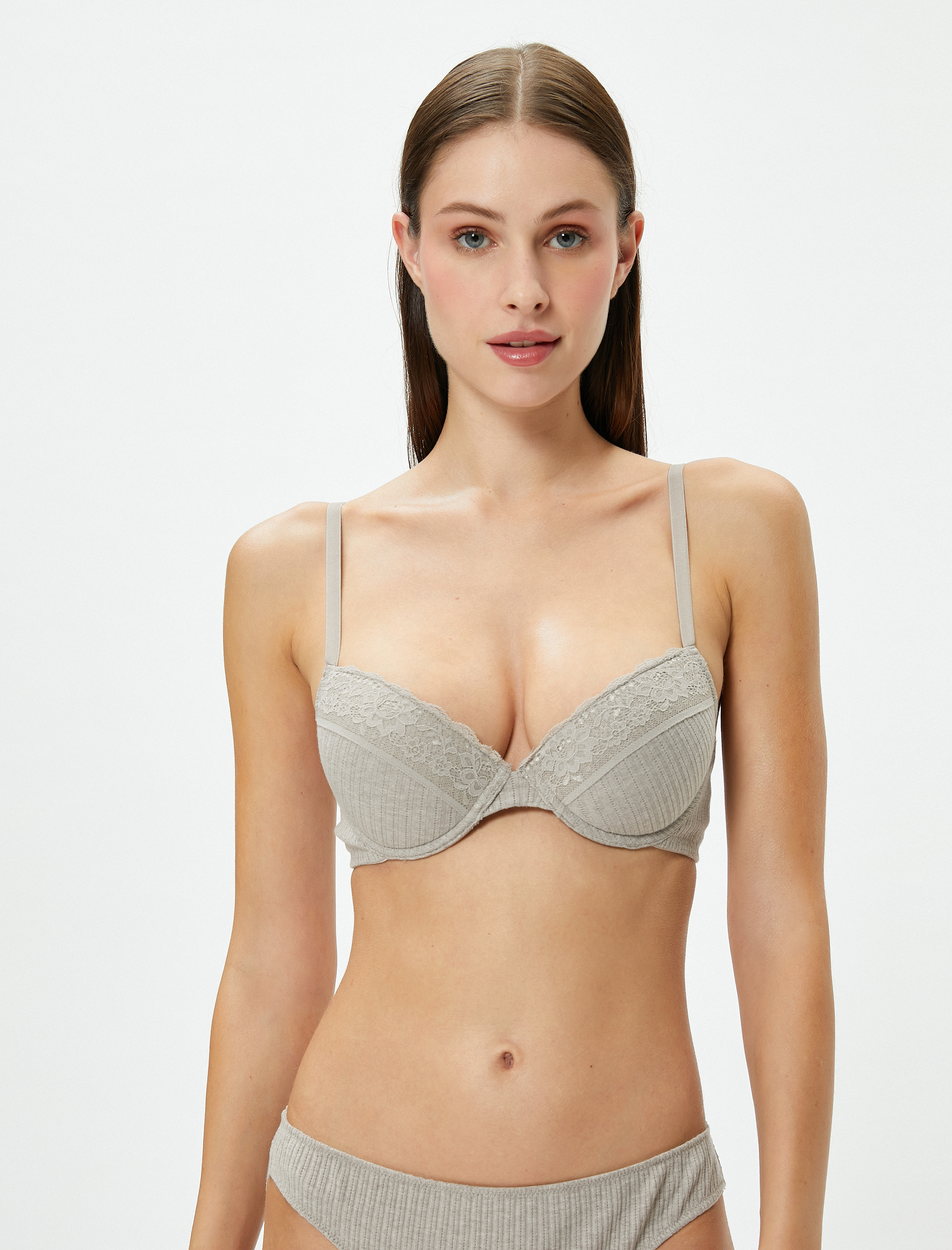   Push Up Sütyen Dantelli Balenli Dolgulu