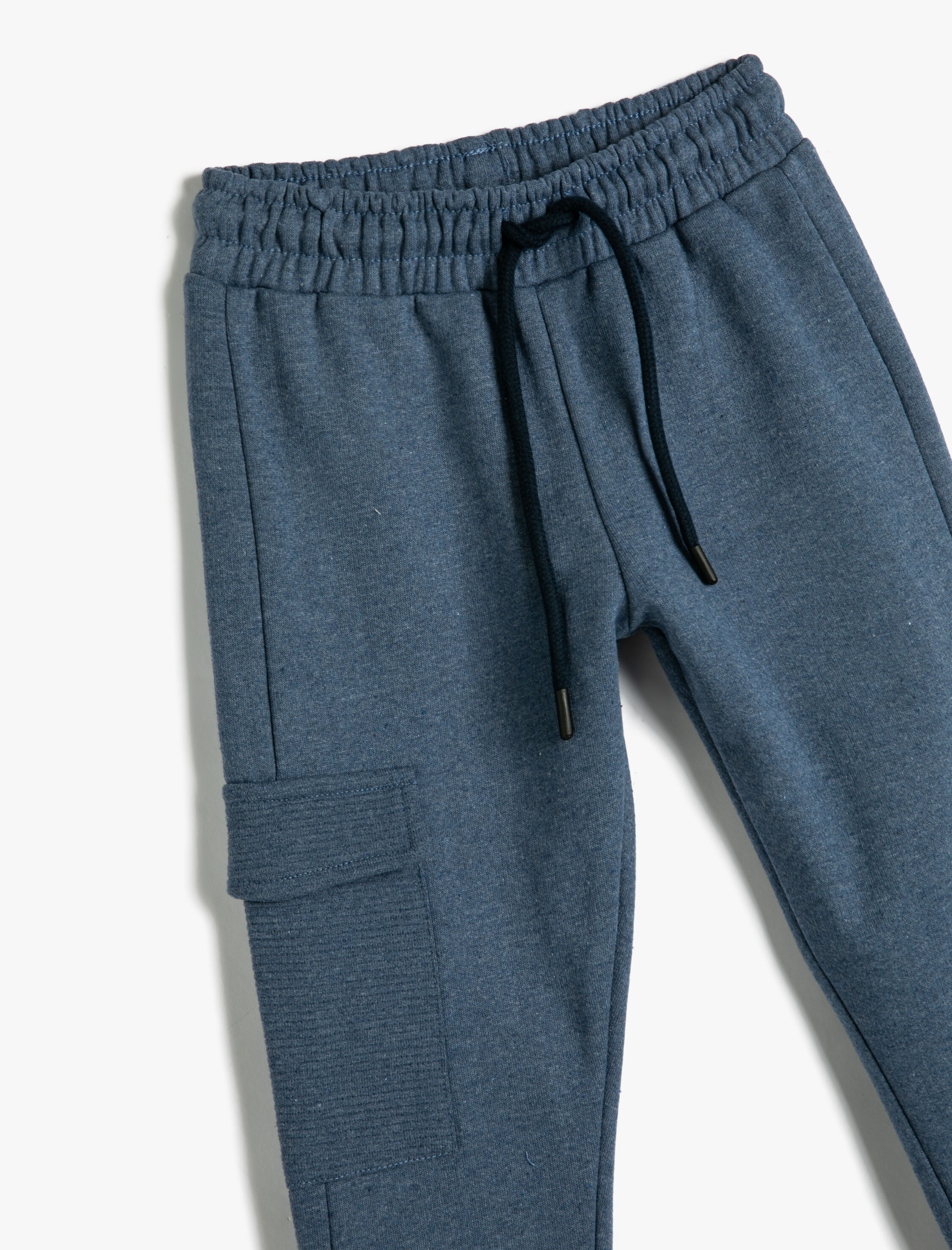 Erkek Çocuk Basic Jogger Eşofman Altı Cep Detaylı Beli Bağlamalı Şardonlu