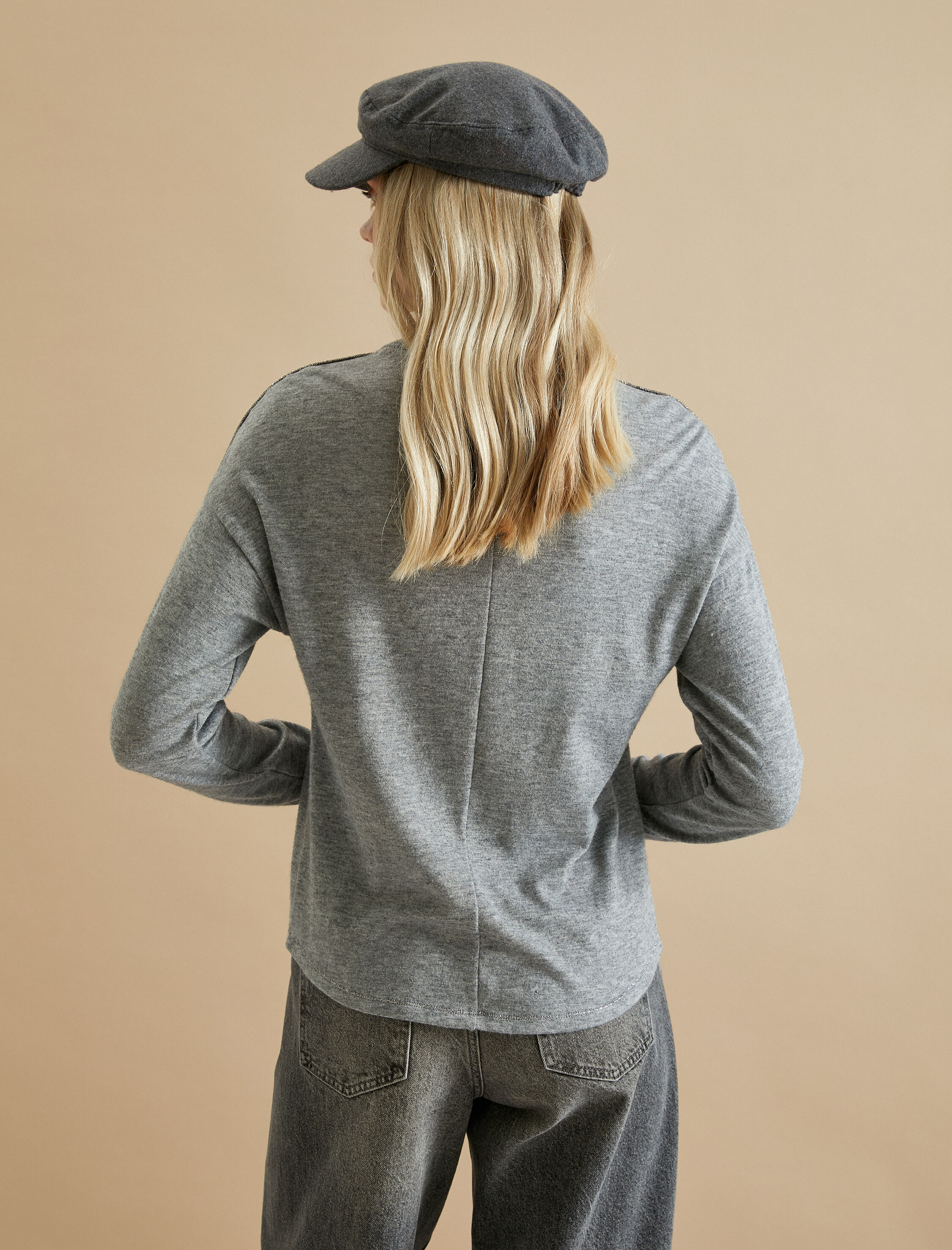   Koton X Şahika Ercümen - Boğazlı Uzun Kollu Tişört