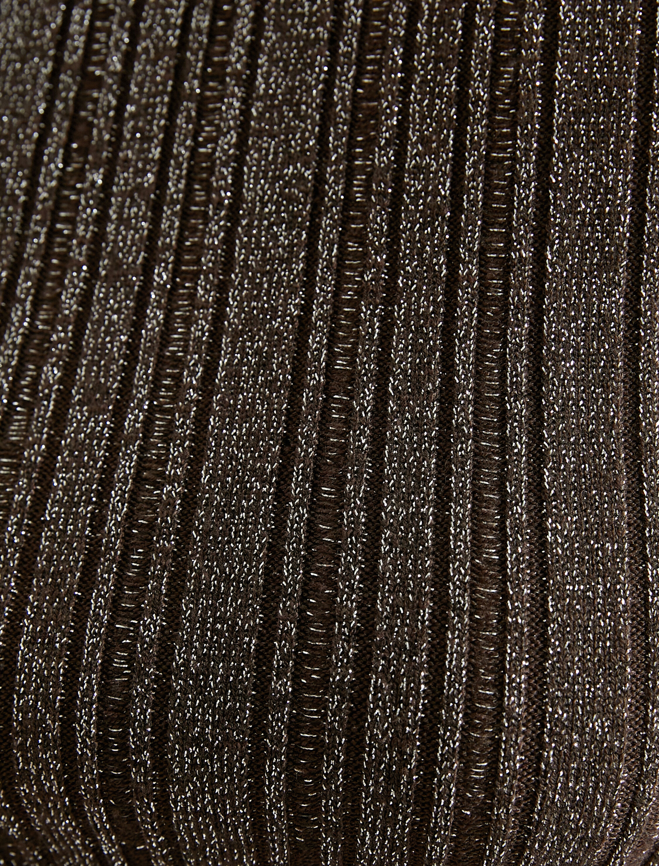 Koton X Şahika Ercümen - Simli Yarım Balıkçı Yaka Triko Kazak