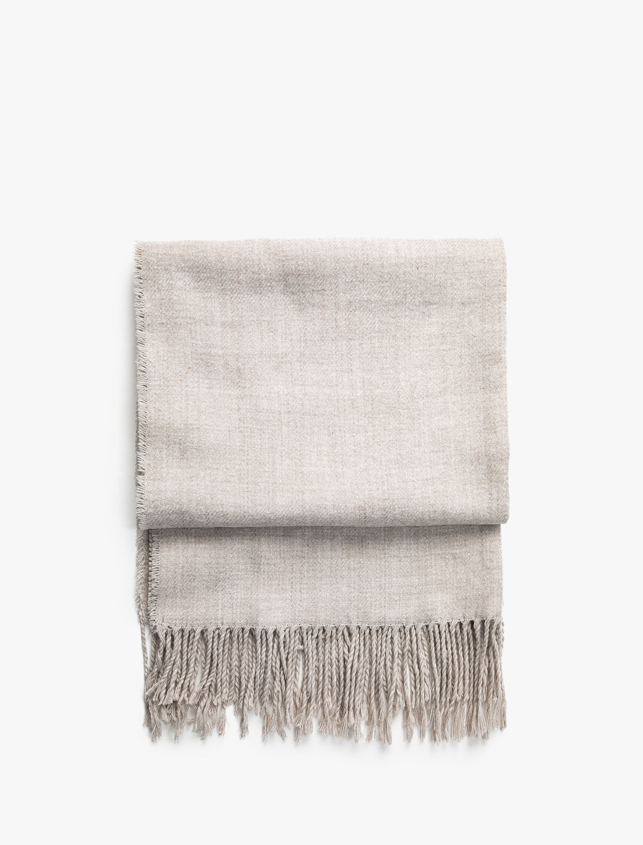  Kadın Basic Şal Püskül Detaylı Dokulu