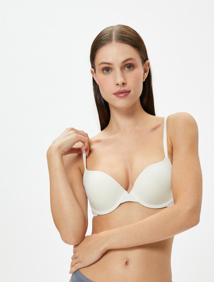  Push Up Sütyen Destekli Dolgulu Balenli Basic