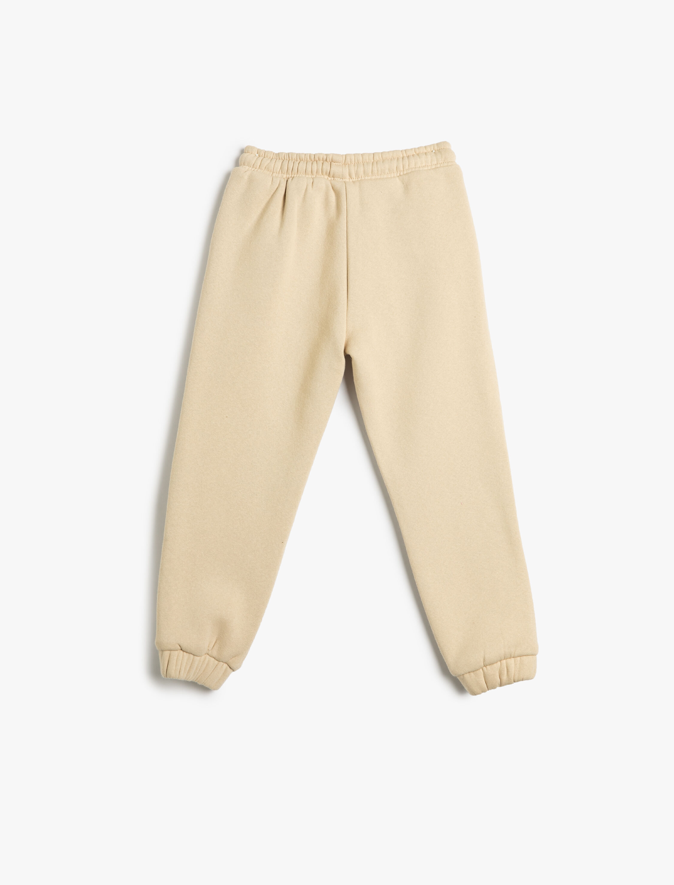  Erkek Çocuk Basic Jogger Eşofman Altı Beli Bağlamalı Cep Detaylı Şardonlu