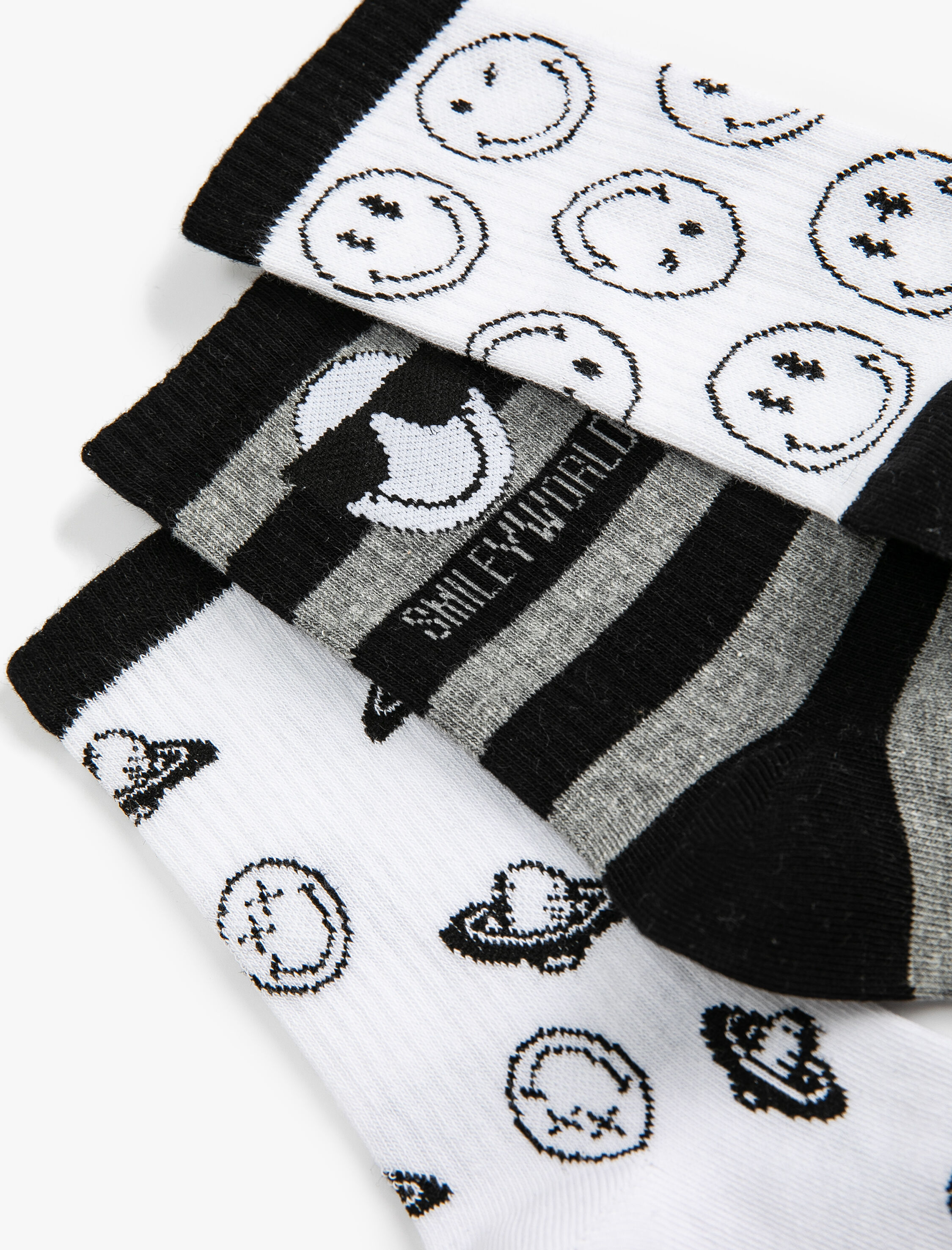  Erkek Çocuk SmileyWorld® Çorap Seti Lisanslı 3'lü