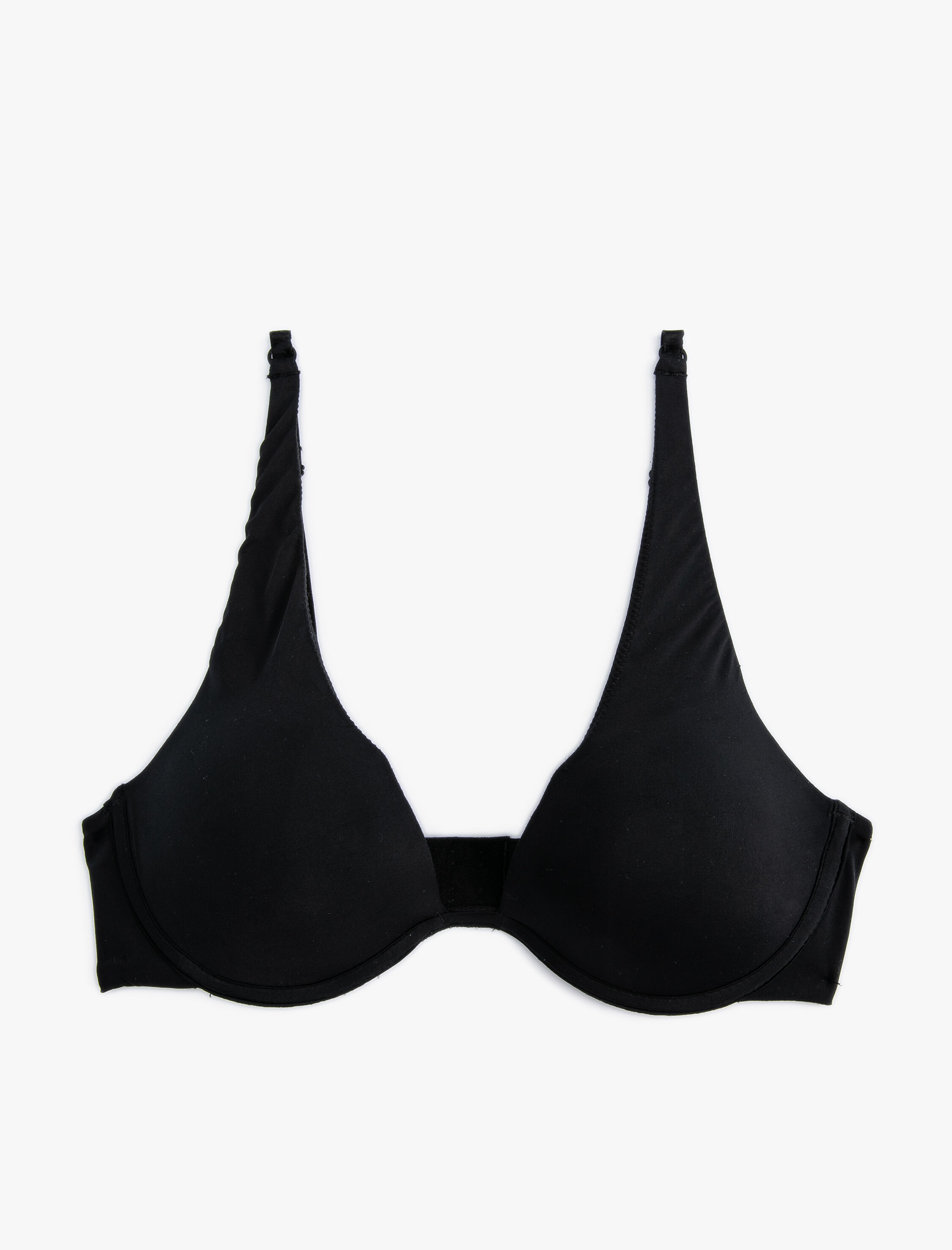   Balenli Sütyen Dantelli Dolgusuz Kapsız İnce Askılı