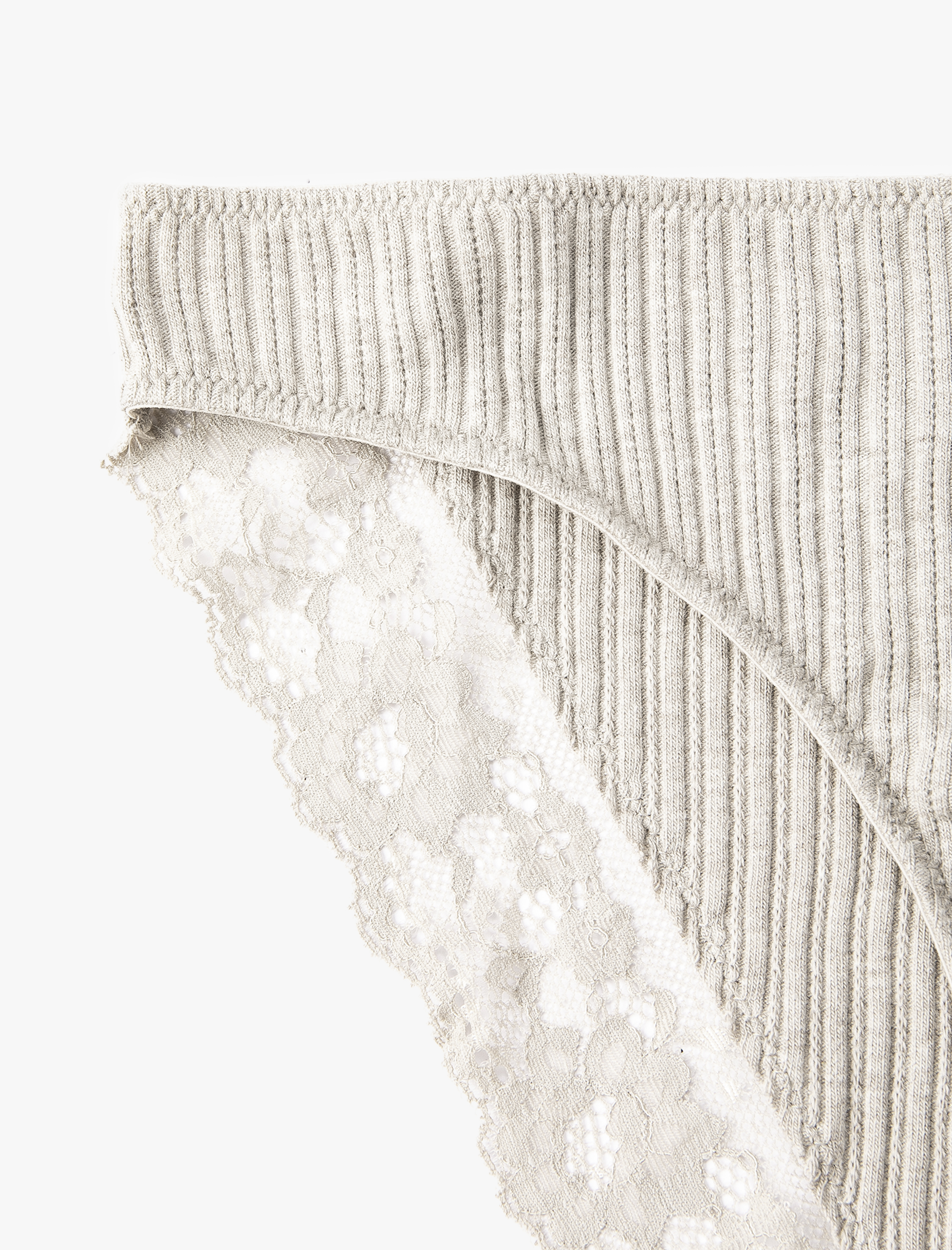   Brief Külot Dantel Detaylı Fitilli