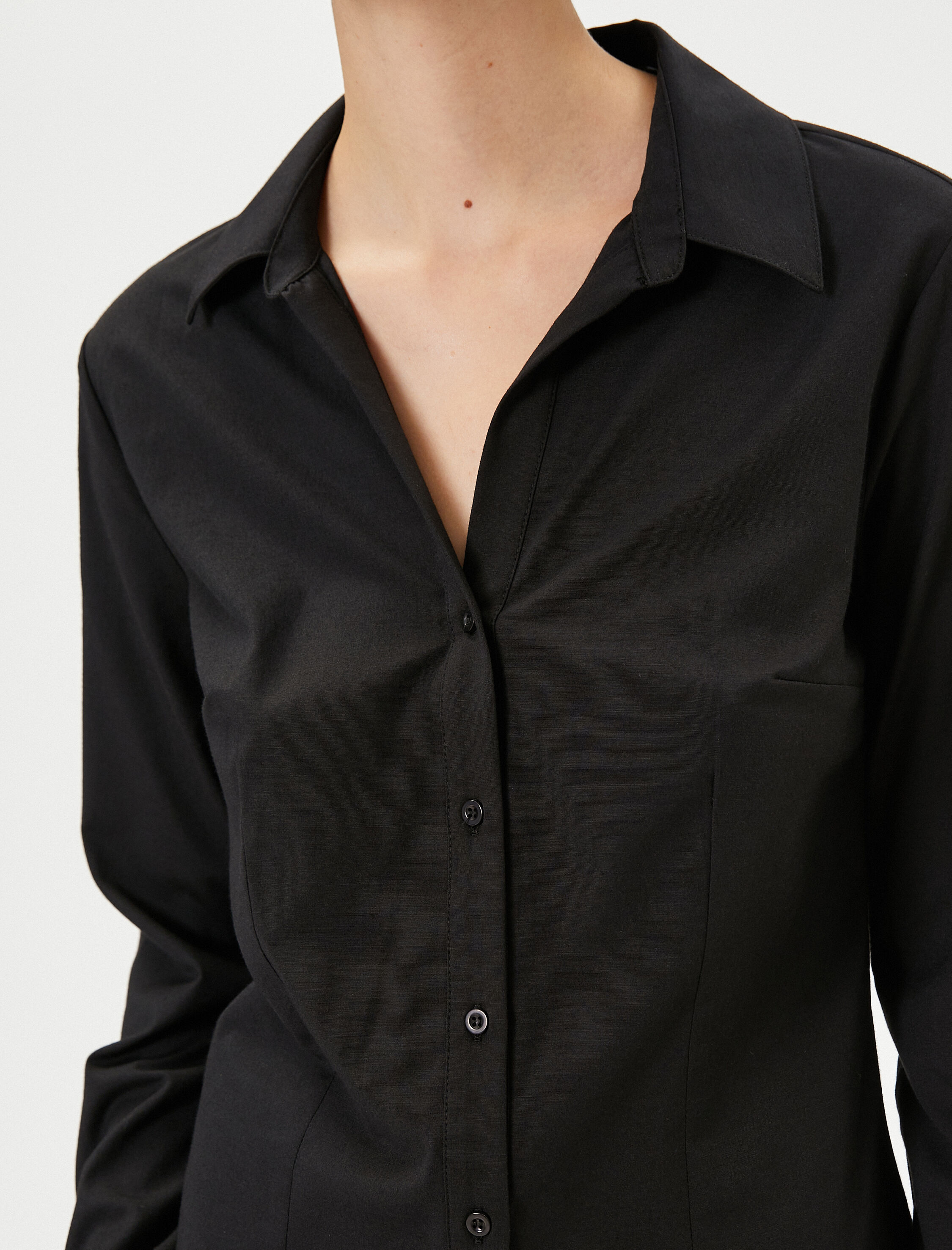   Klasik Gömlek Slim Fit Uzun Kollu Düğmeli