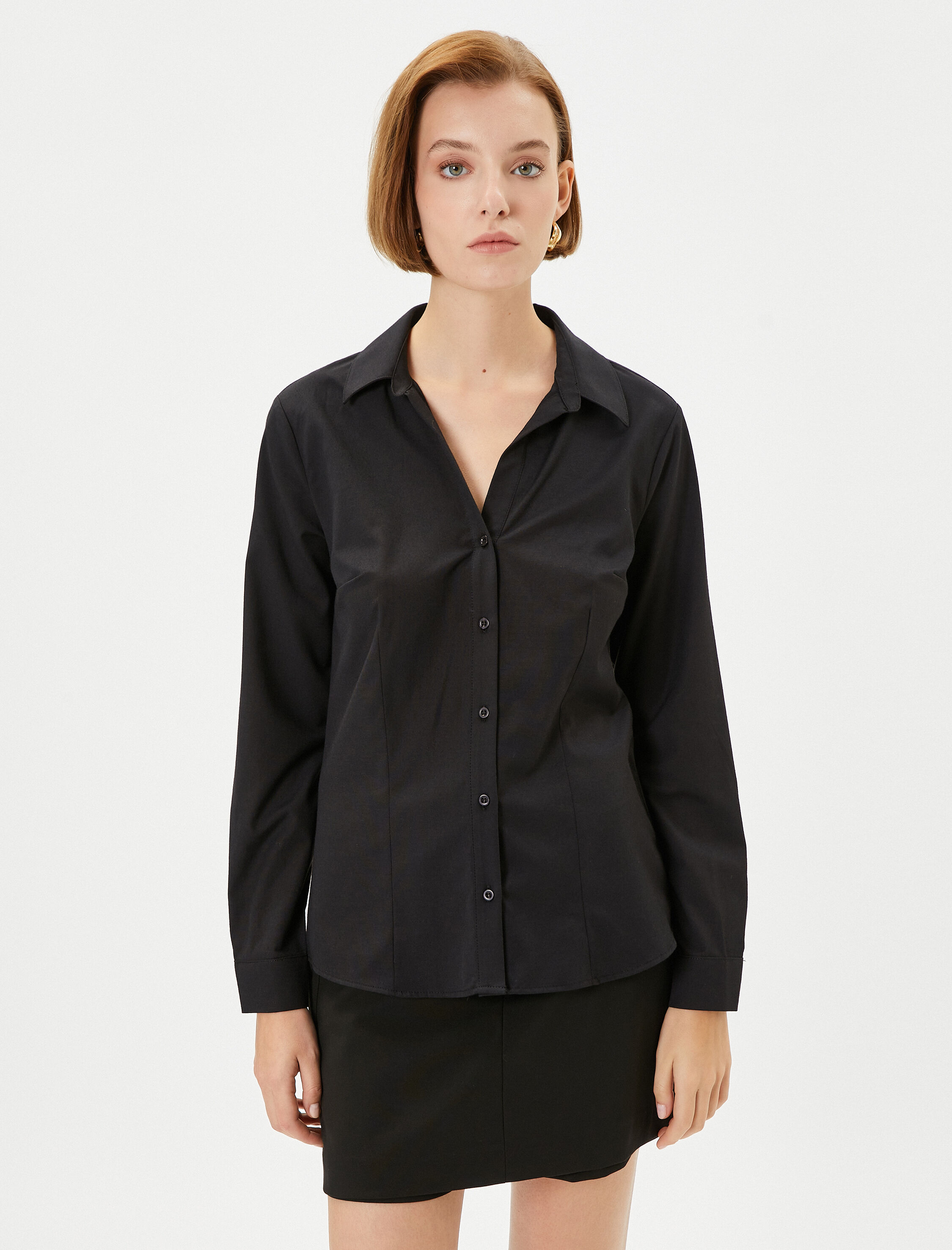   Klasik Gömlek Slim Fit Uzun Kollu Düğmeli