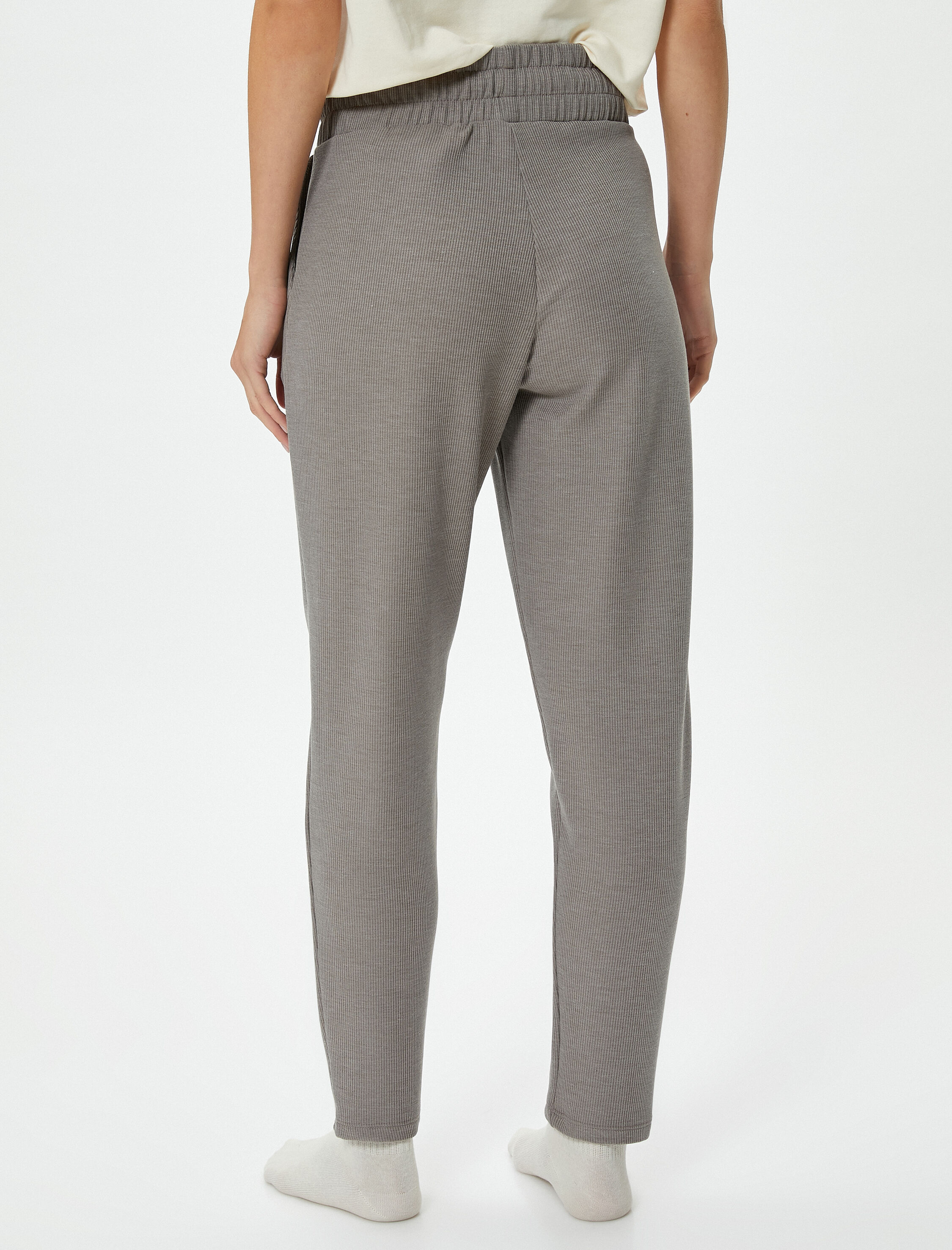   Jogger Pijama Altı Beli Lastikli Cepli