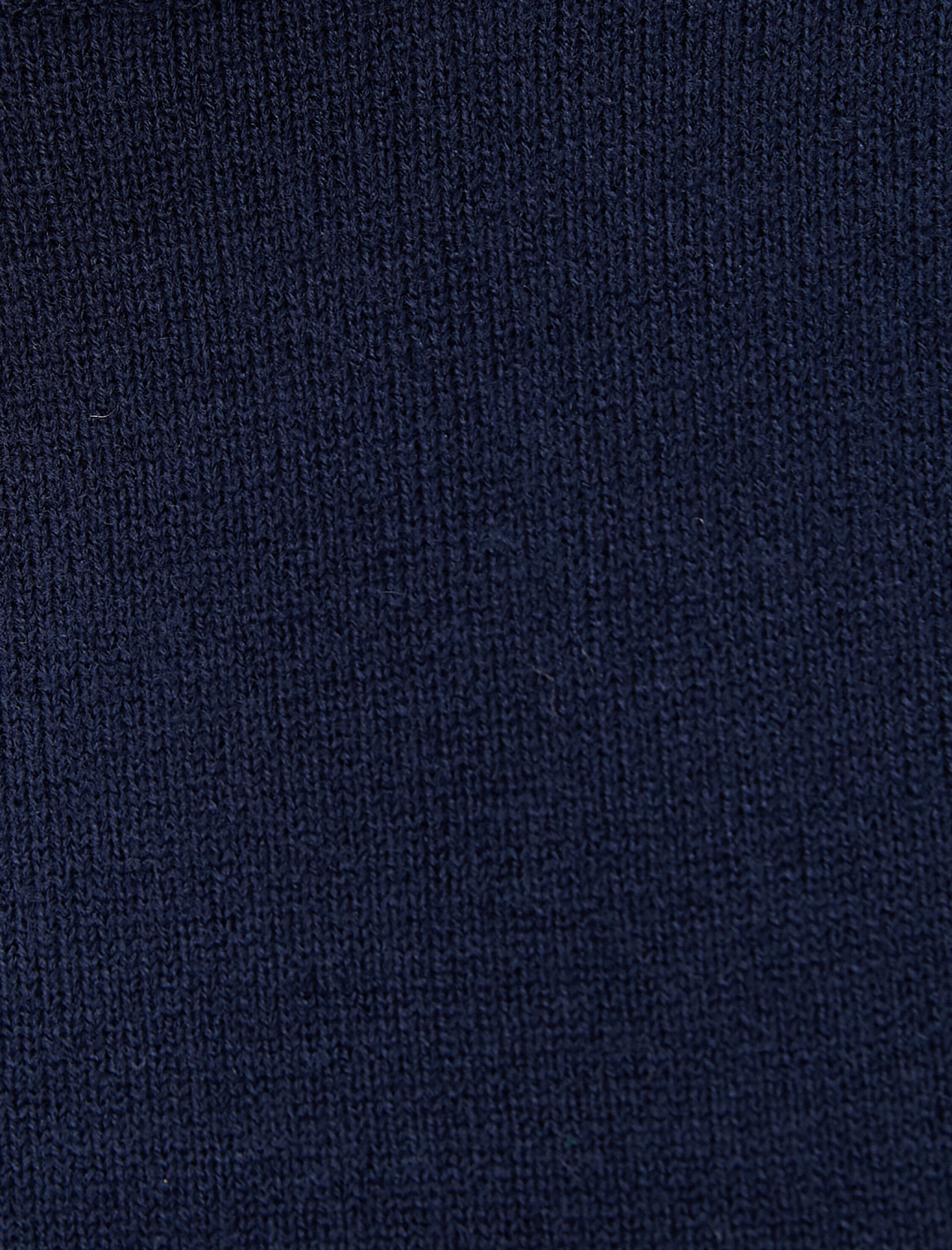   Triko Kazak Bisiklet Yaka Uzun Kollu Basic Kaşmir Dokulu