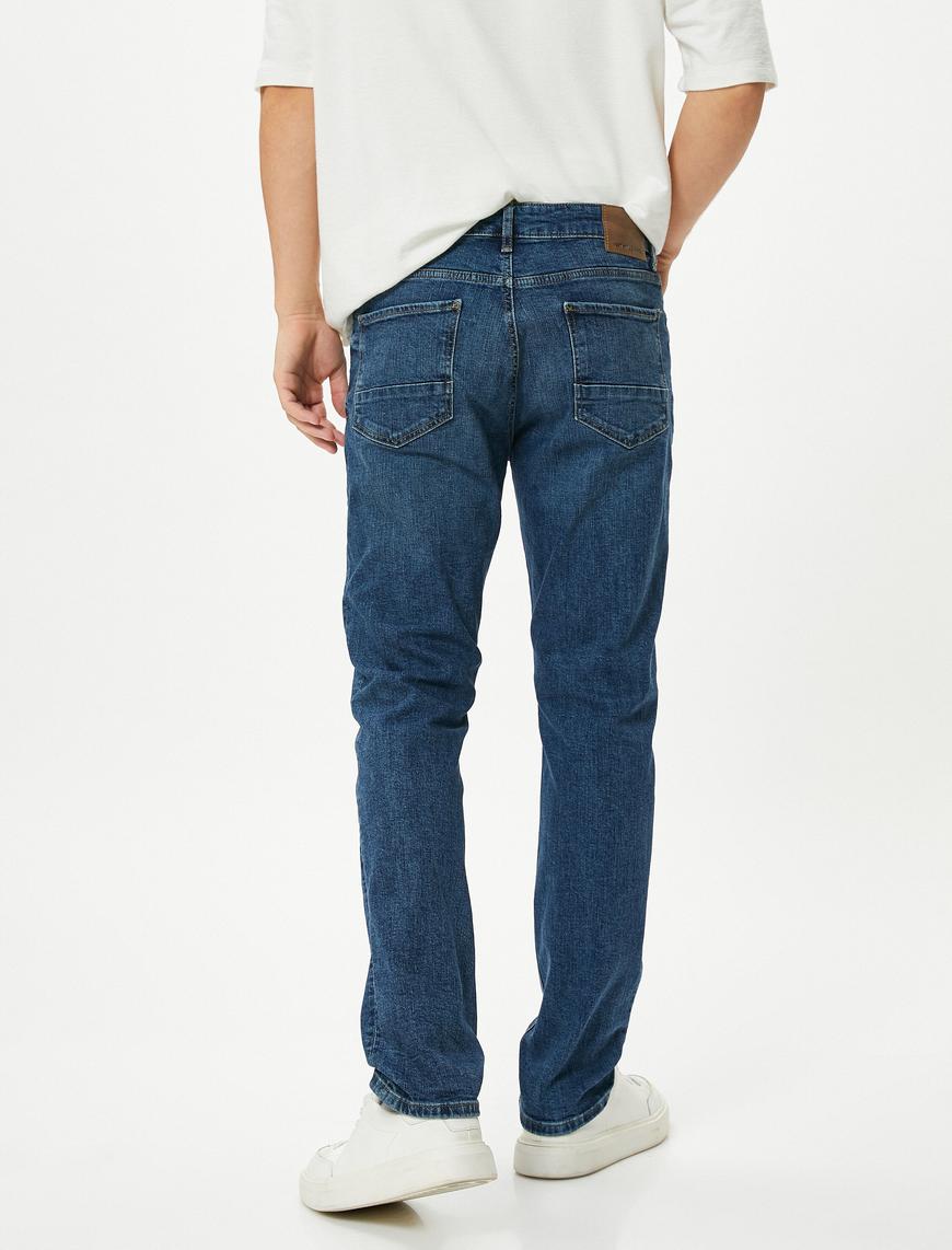   Slim Fit Kot Pantolon - Brad Jean