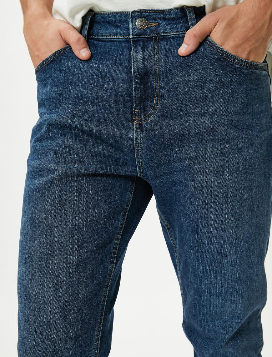   Slim Fit Kot Pantolon - Brad Jean